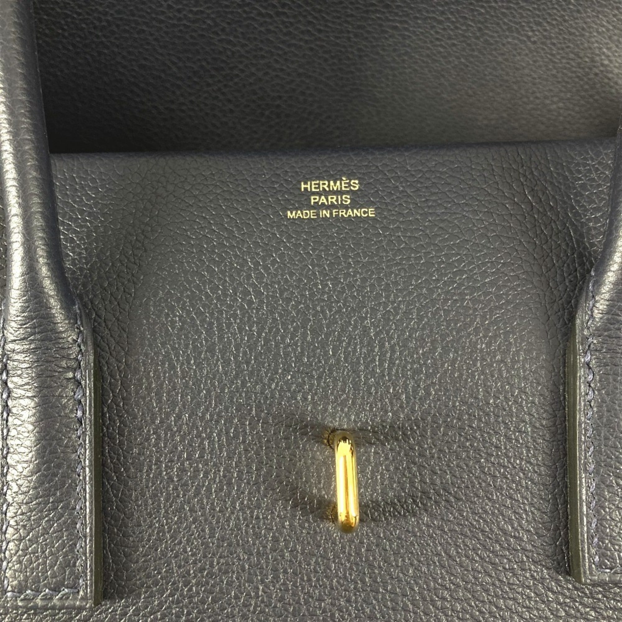 Hermes Drag Navy Shoulder Bag (Pre-Owned)
