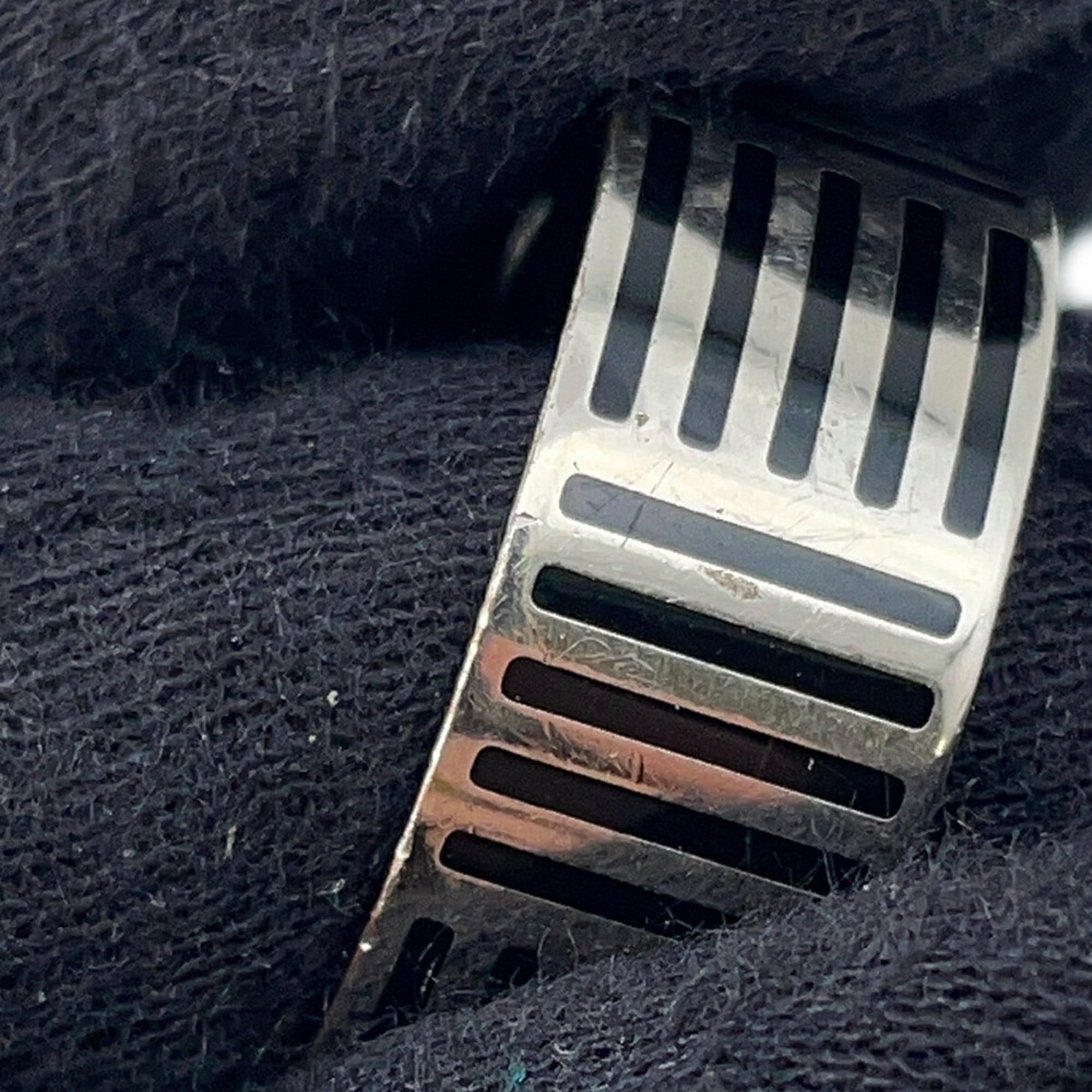 Louis Vuitton Metal Band Ring (Pre-Owned)