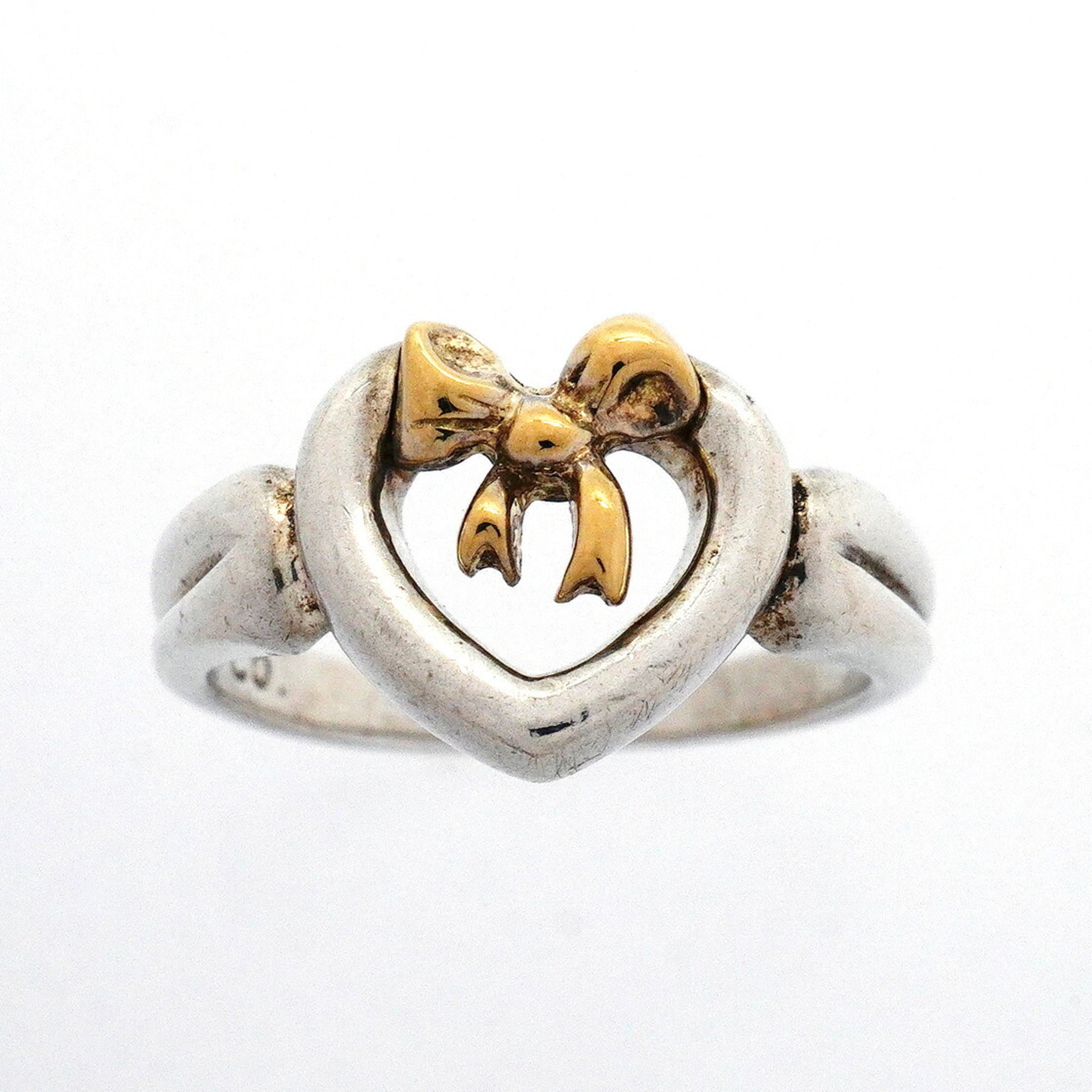 Tiffany Yellow Gold (18K) Silver 925 Band Ring (Pre-Owned)