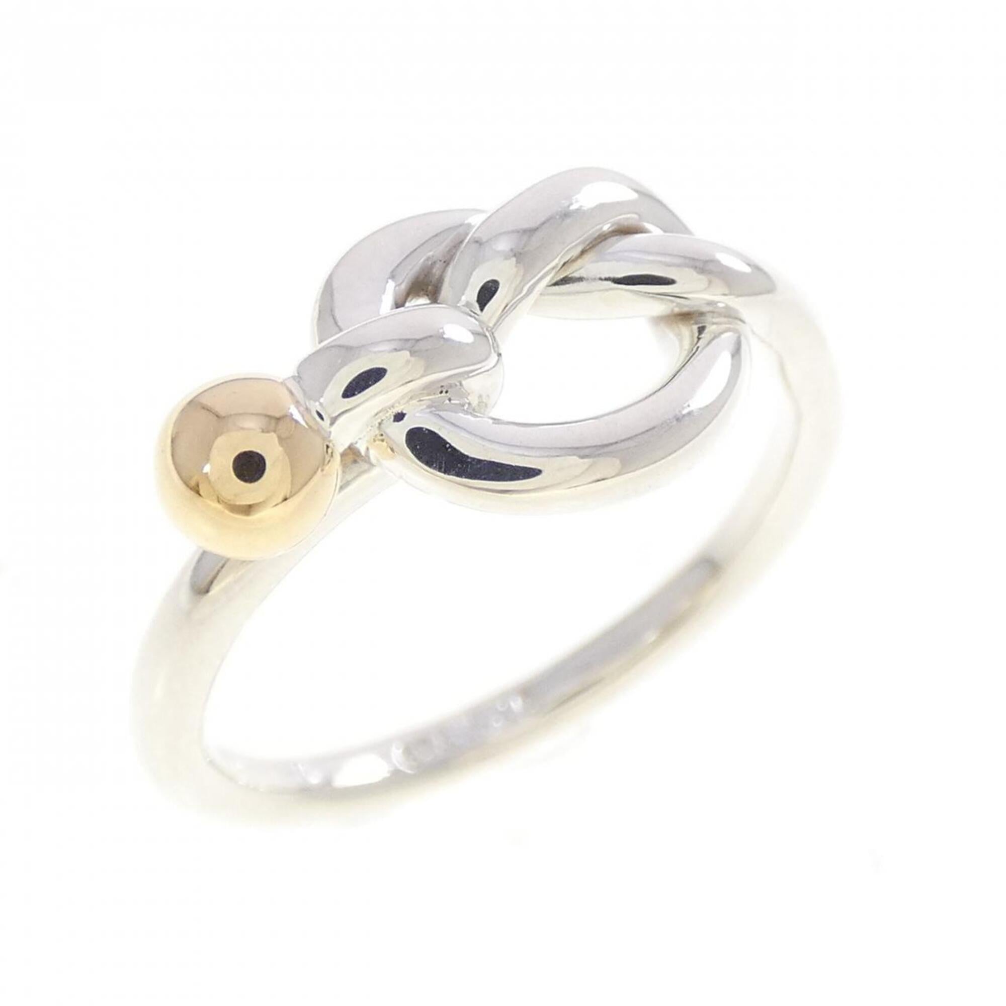 Tiffany Yellow Gold (18K) Silver 925 Band Ring (Pre-Owned)