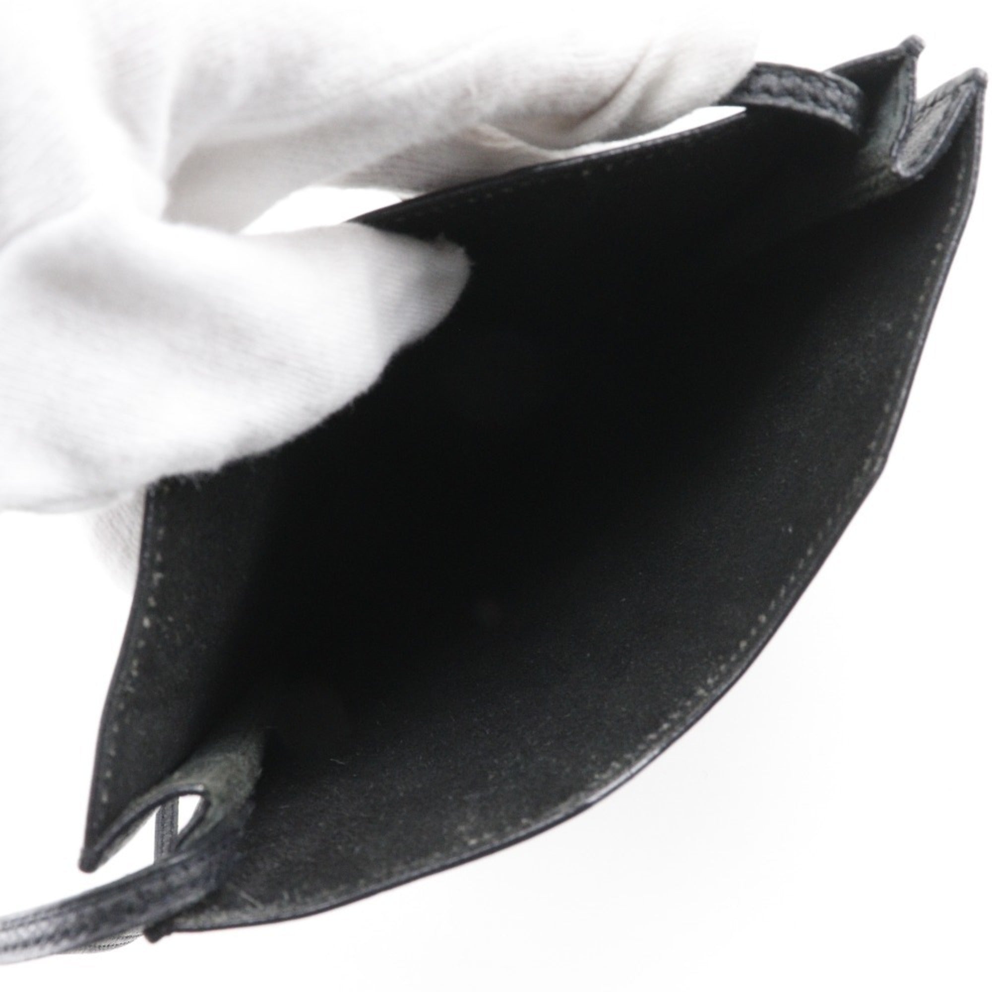 Hermes Black Leather Shoulder Bag (Pre-Owned)