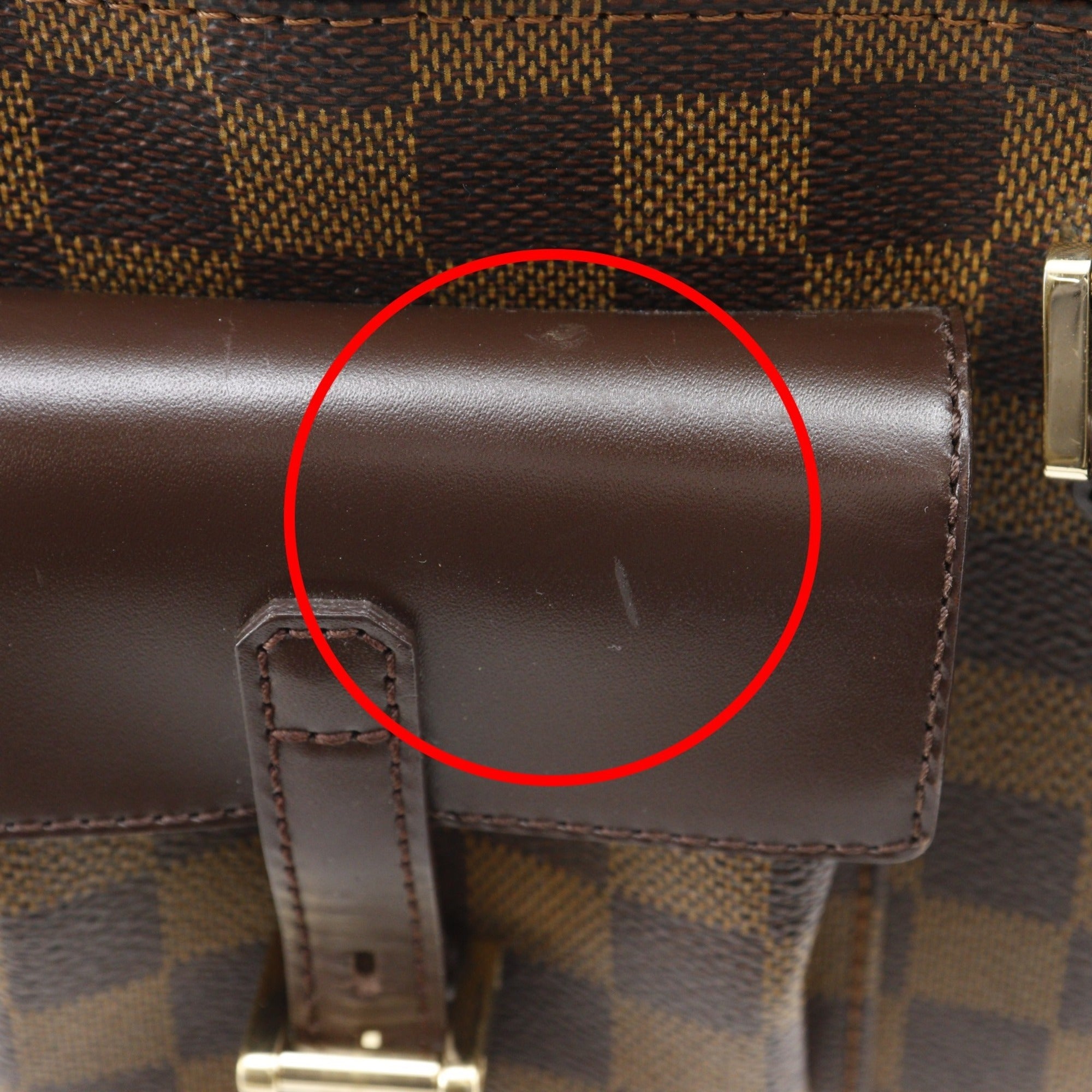 Louis Vuitton Brown Damier Canvas Tote Bag (Pre-Owned)