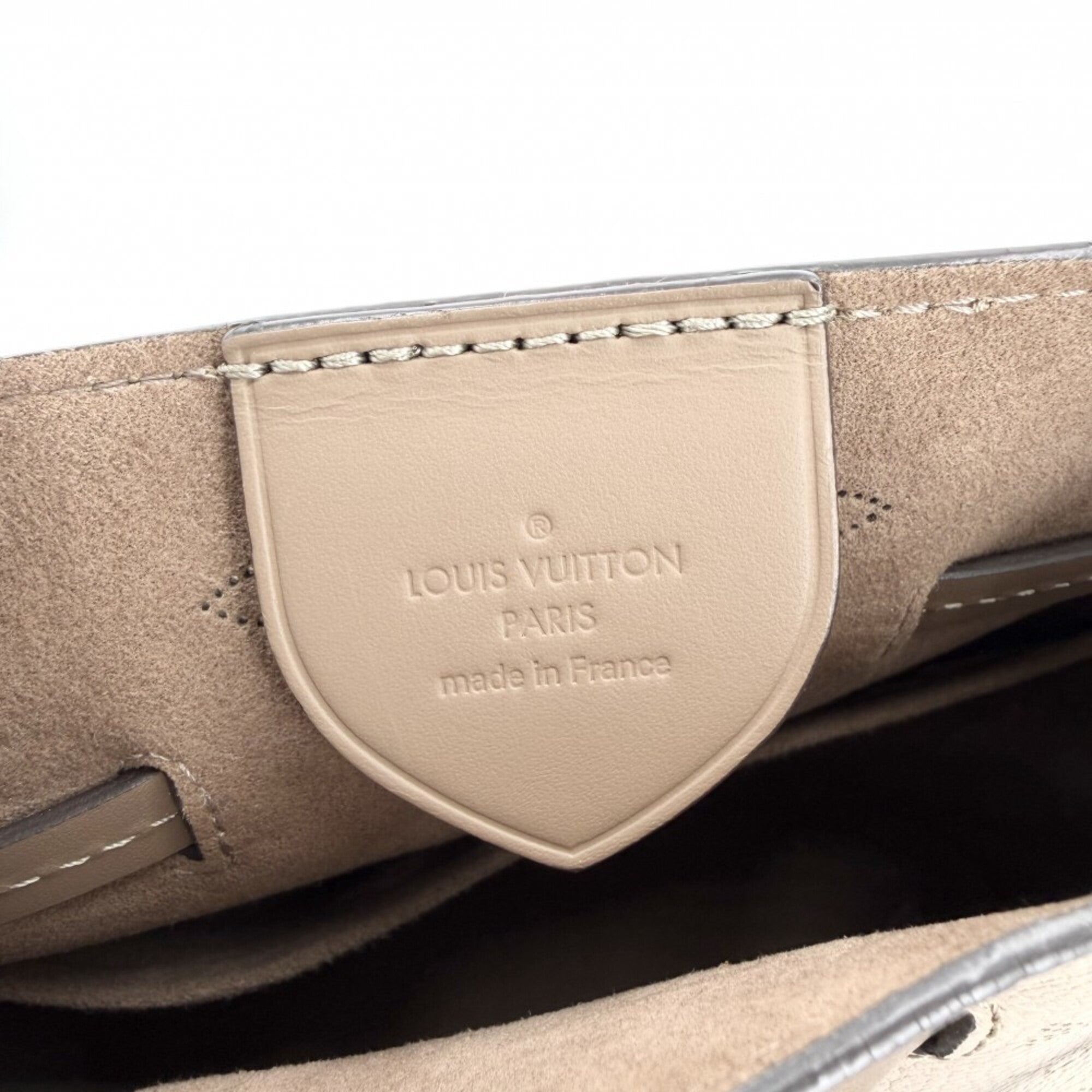 Louis Vuitton Galle Mahina Leather Leather Shoulder Bag Tote Bag (Pre-Owned)