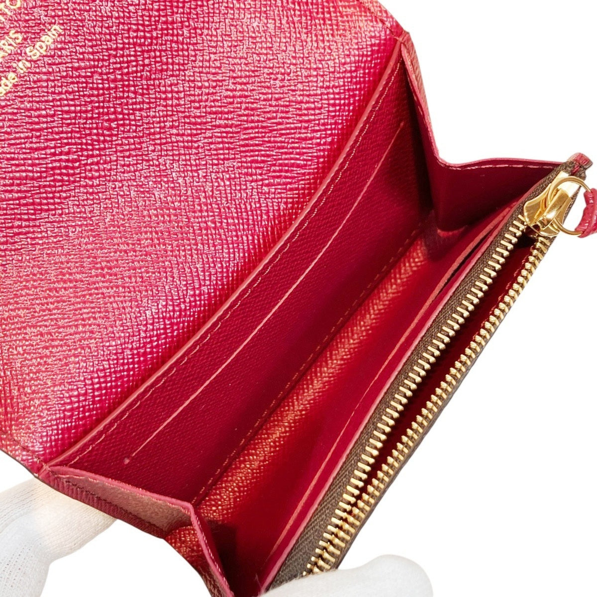 Louis Vuitton Rose Ballerine Coated Canvas Coin Purse/Coin Case (Pre-Owned)