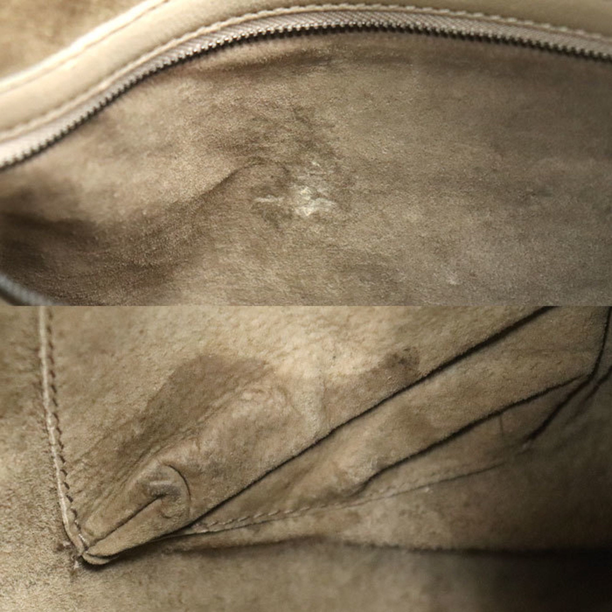 Bottega Veneta Beige Leather Shoulder Bag (Pre-Owned)