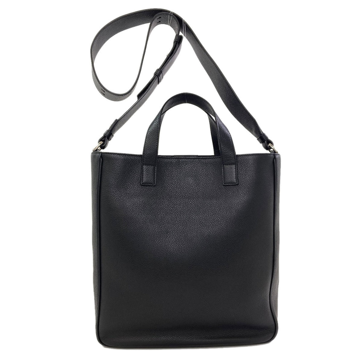 Christian Dior Black Leather Tote Bag (Pre-Owned)