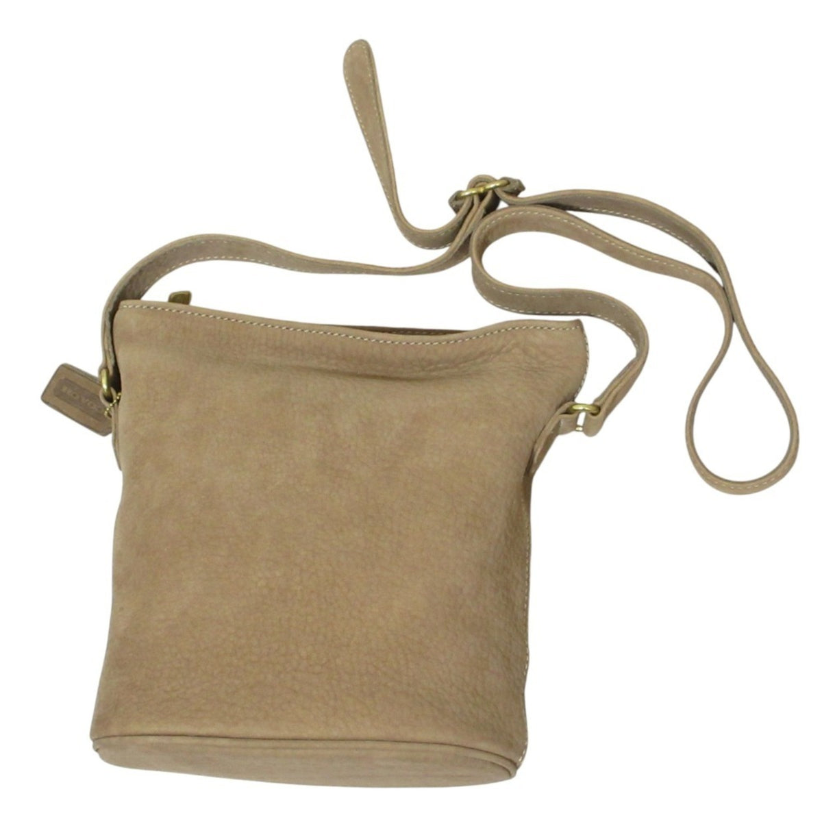 Coach Brown Leather Shoulder Bag (Pre-Owned)