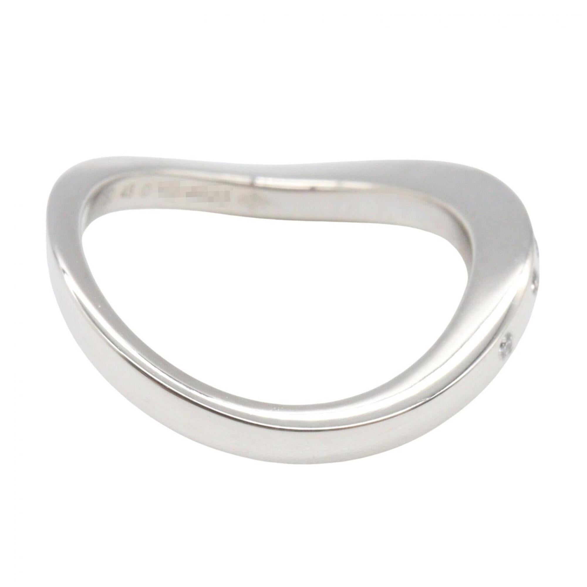 Cartier Silver Clear White Gold (18K) Band Ring (Pre-Owned)