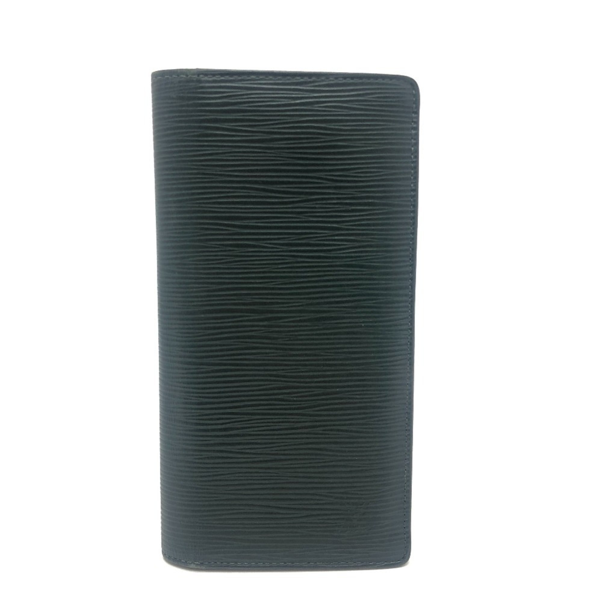 Louis Vuitton Dark Green Epi Leather Long Bill Wallet (Bi-Fold) (Pre-Owned)