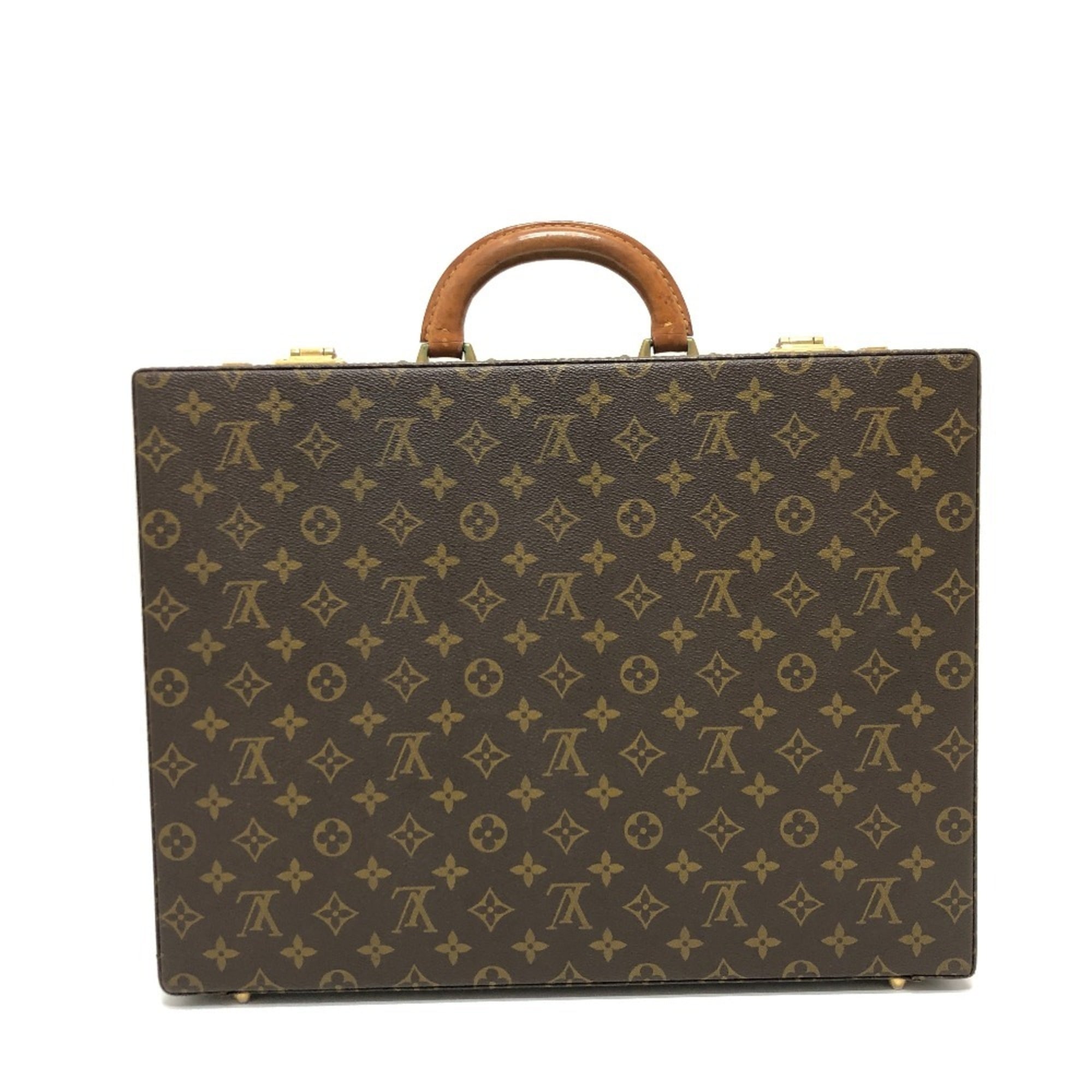Louis Vuitton Monogram Brown Galle Monogram Monogram Attaché Case Briefcase (Pre-Owned)