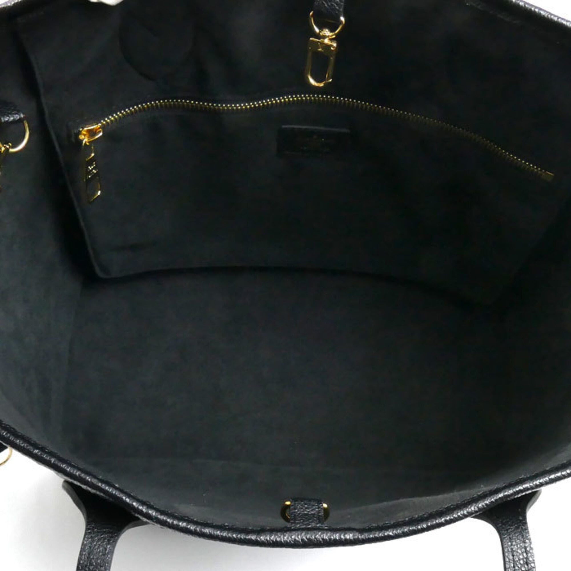 Louis Vuitton Black Monogram Empreinte Pouch Tote Bag (Pre-Owned)