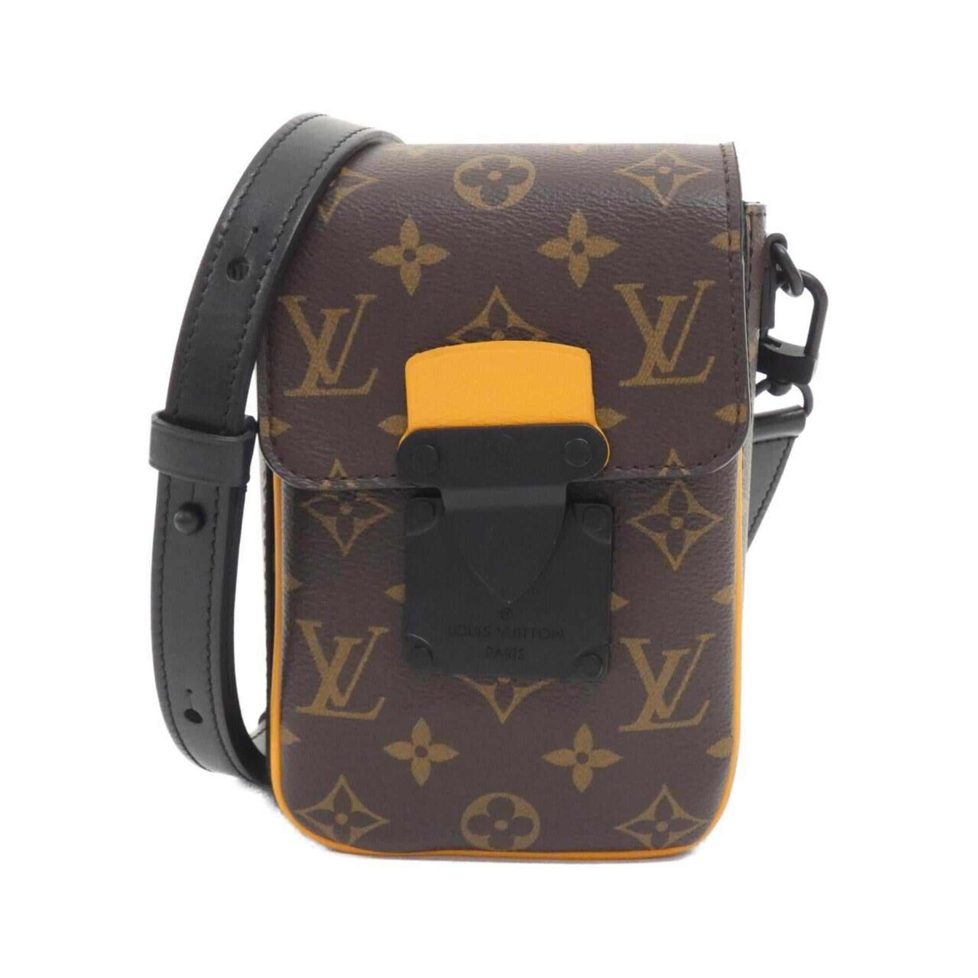 Louis Vuitton Monogram Macassar Marron Coated Canvas Shoulder Bag (Pre-Owned)