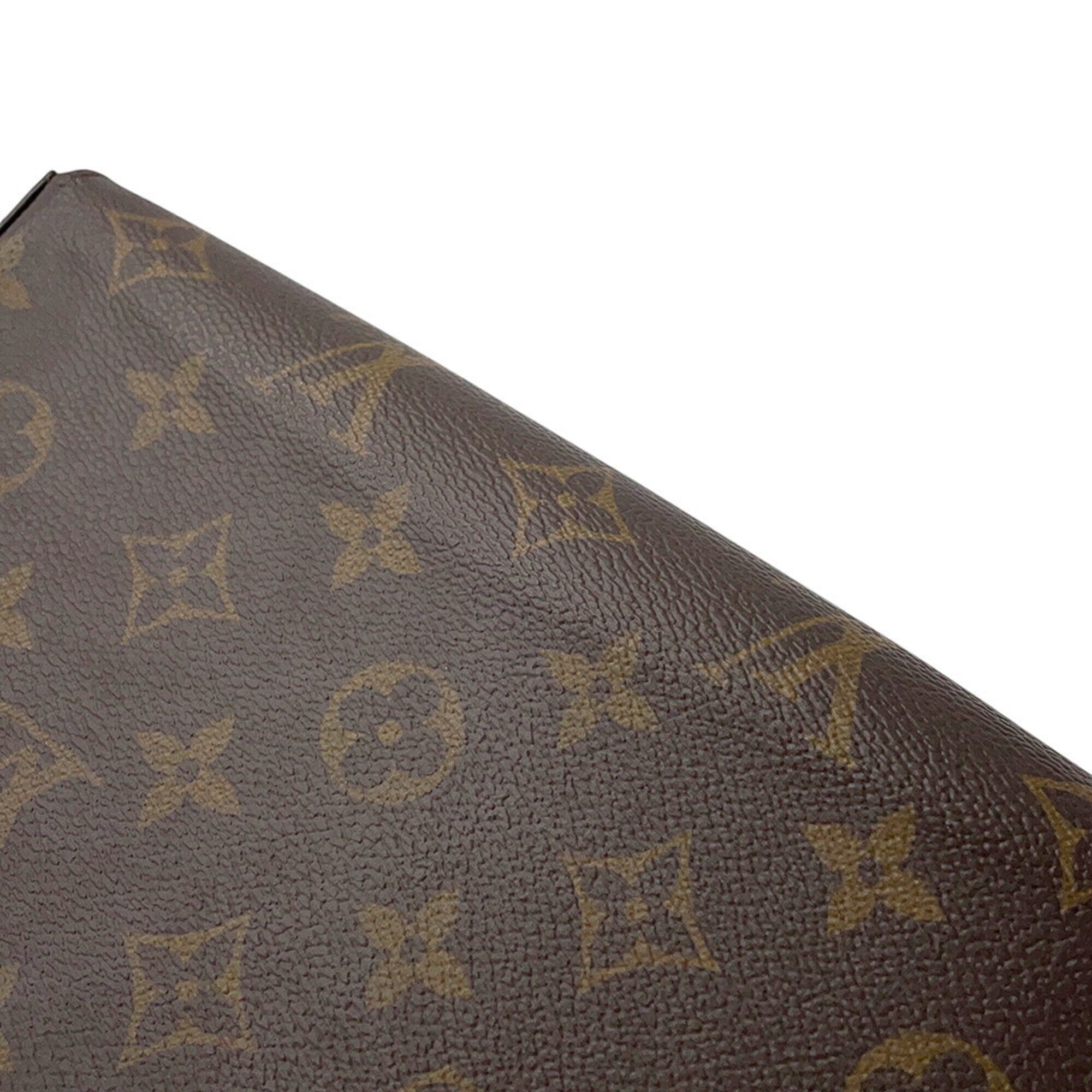Louis Vuitton Monogram Fuchsia Monogram Pochette Shoulder Bag (Pre-Owned)