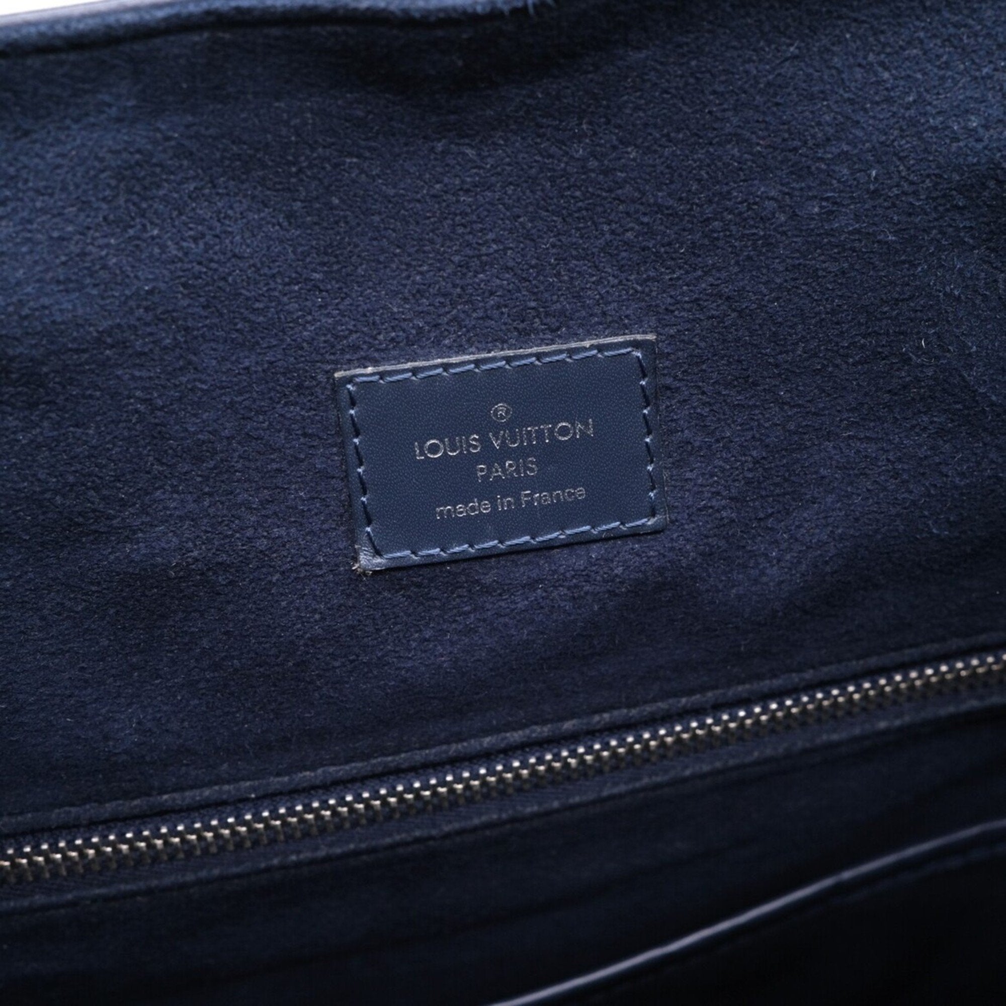 Louis Vuitton Navy Navy Blue Epi Leather Backpack (Pre-Owned)