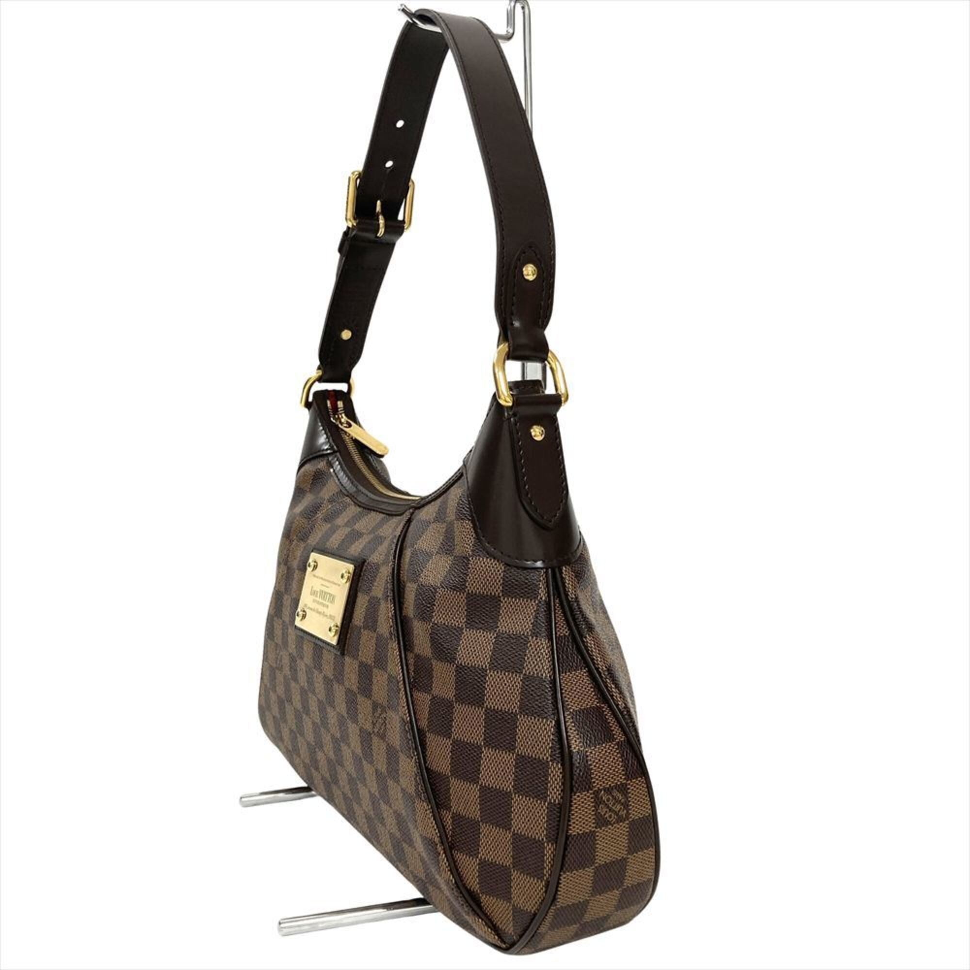 Louis Vuitton Brown Damier Canvas Ebene Shoulder Bag (Pre-Owned)