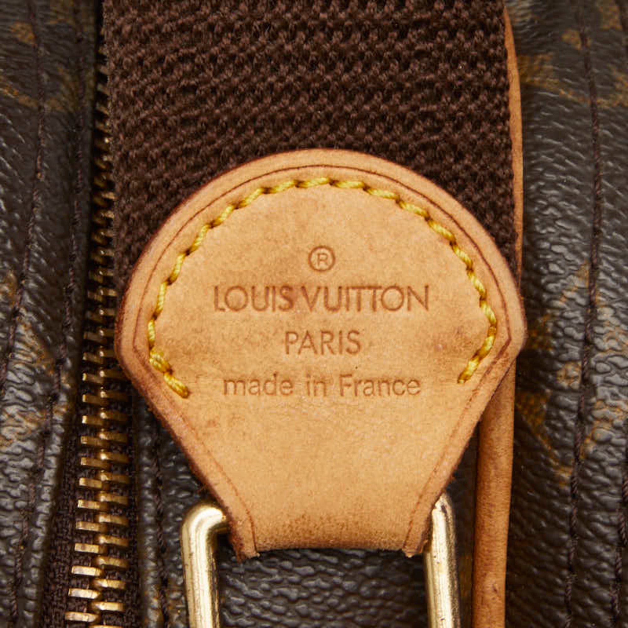 Louis Vuitton Brown Pvc Leather Shoulder Bag (Pre-Owned)