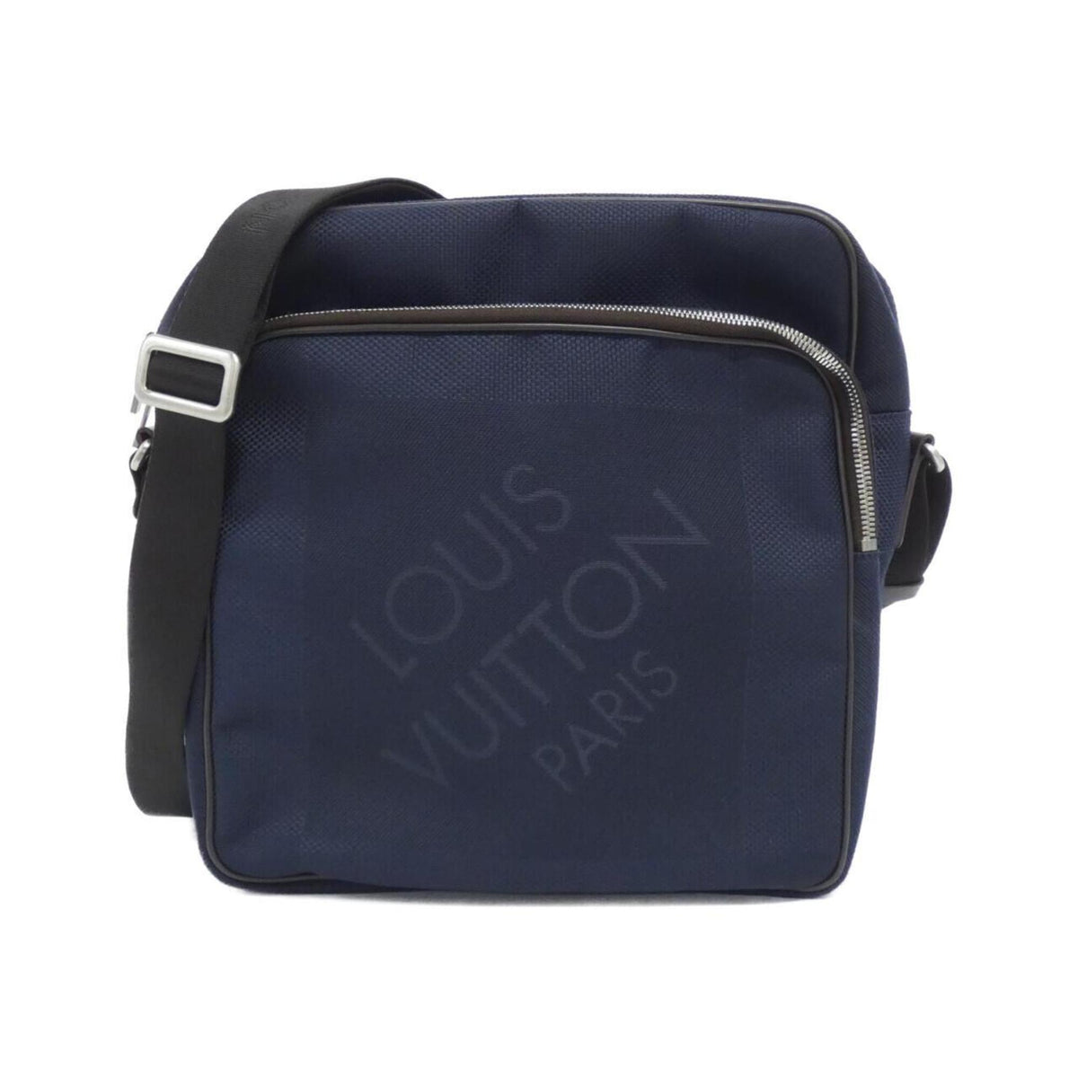 Louis Vuitton Blue Canvas Shoulder Bag (Pre-Owned)