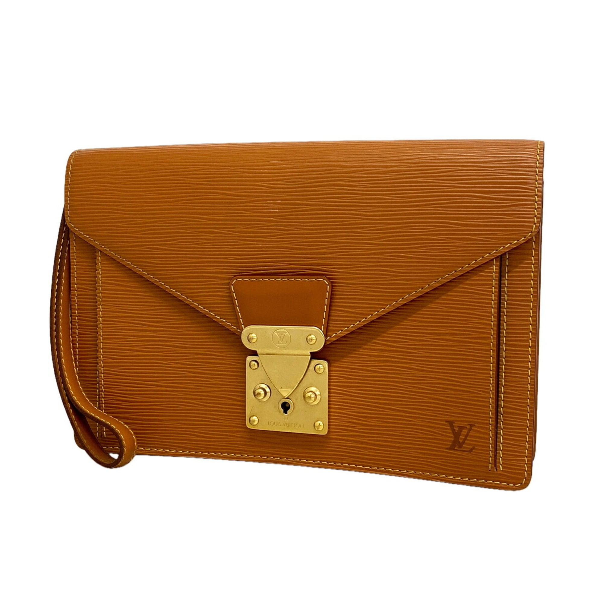 Louis Vuitton Gold Cipango Clutch Bag (Pre-Owned)