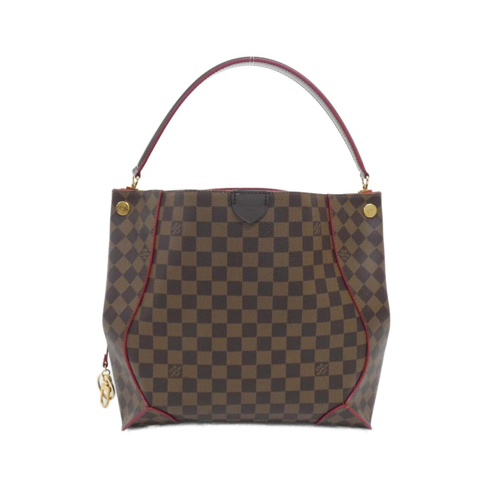 Louis Vuitton Brown Cerise Coated Canvas Shoulder Bag (Pre-Owned)