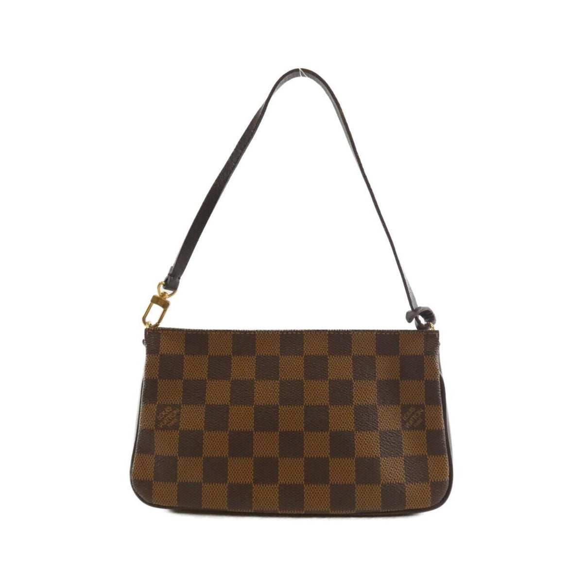 Louis Vuitton Brown Coated Canvas Pouch (Pre-Owned)