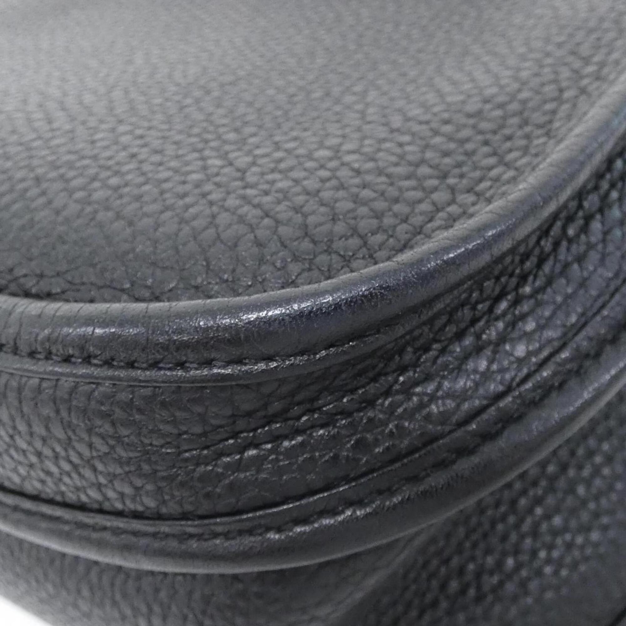 Hermes Black Taurillon Clemence Leather Shoulder Bag (Pre-Owned)
