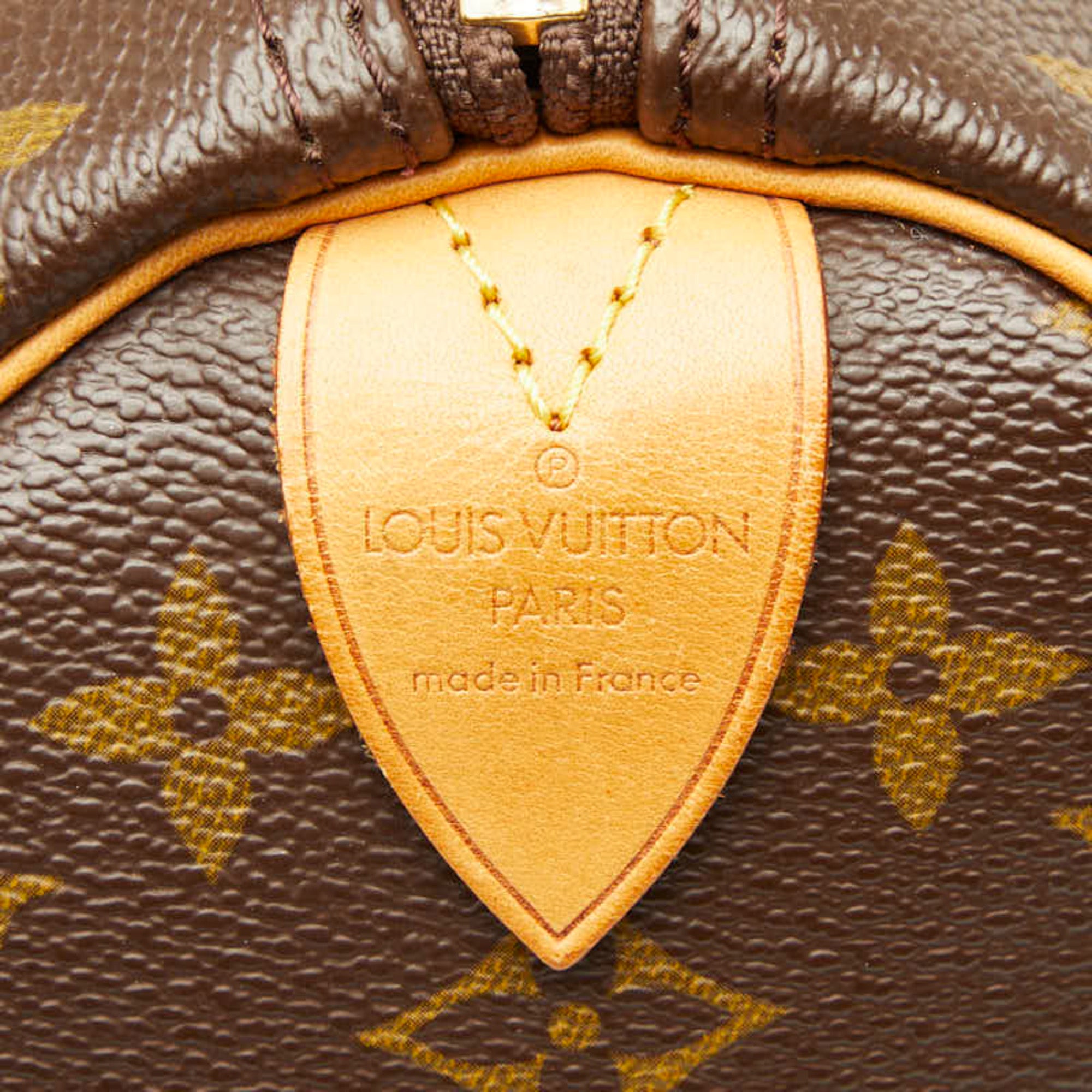 Louis Vuitton Brown Monogram Pvc Leather Boston Bag Handbag (Pre-Owned)