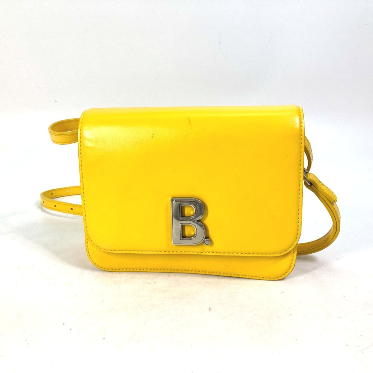 Balenciaga Yellow Leather Shoulder Bag (Pre-Owned)