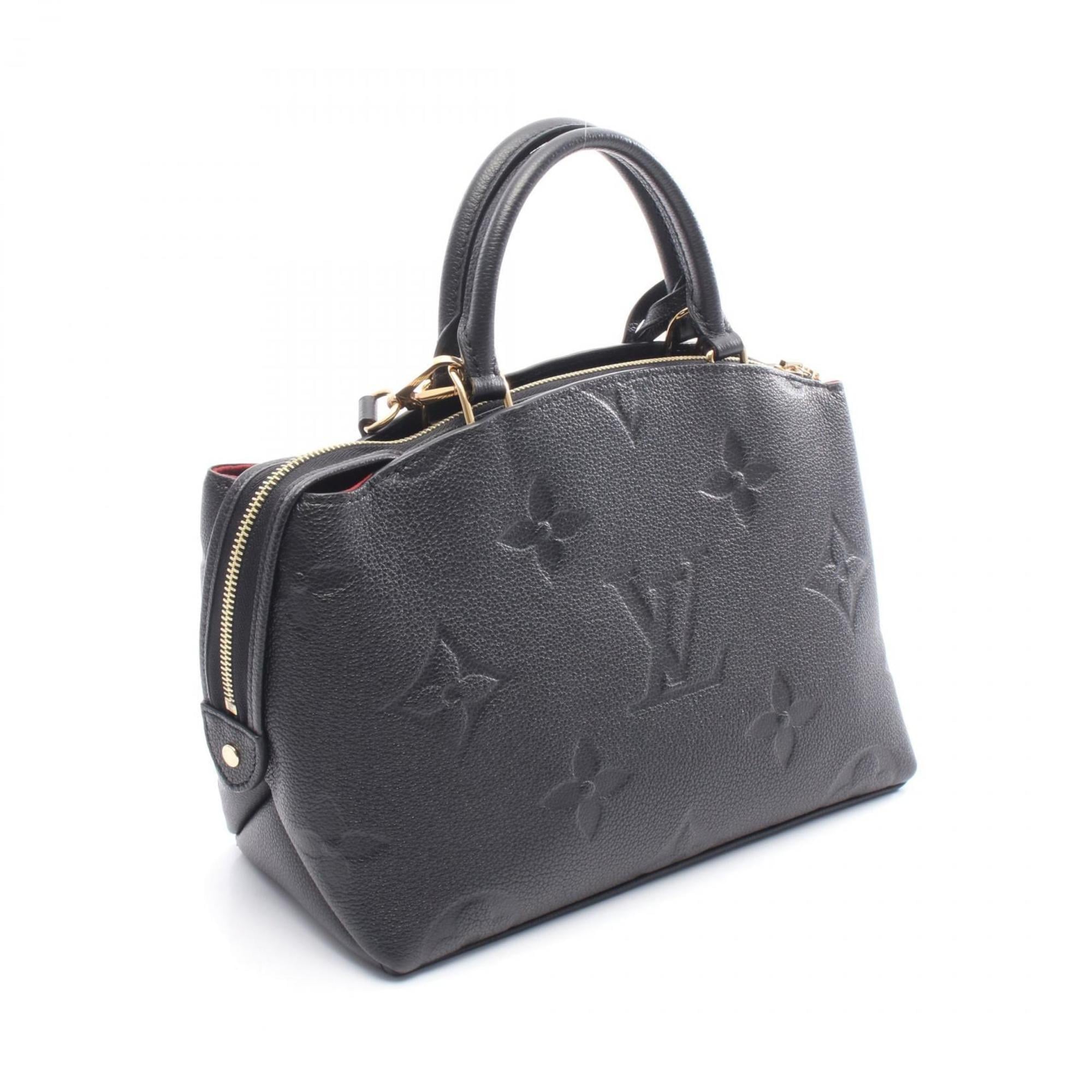Louis Vuitton Black Noir Monogram Empreinte Handbag (Pre-Owned)