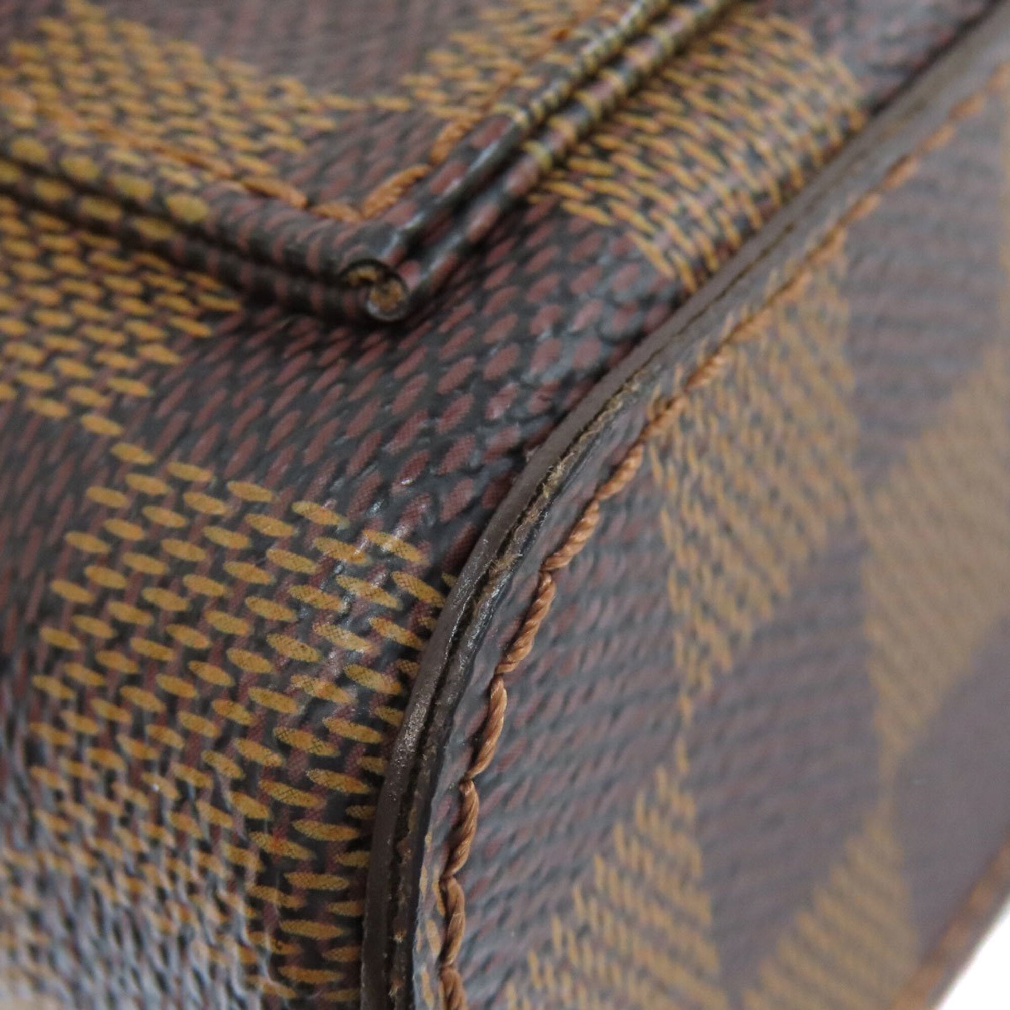 Louis Vuitton Damier Damier Canvas Ebene Damier Canvas Sling Bag (Pre-Owned)