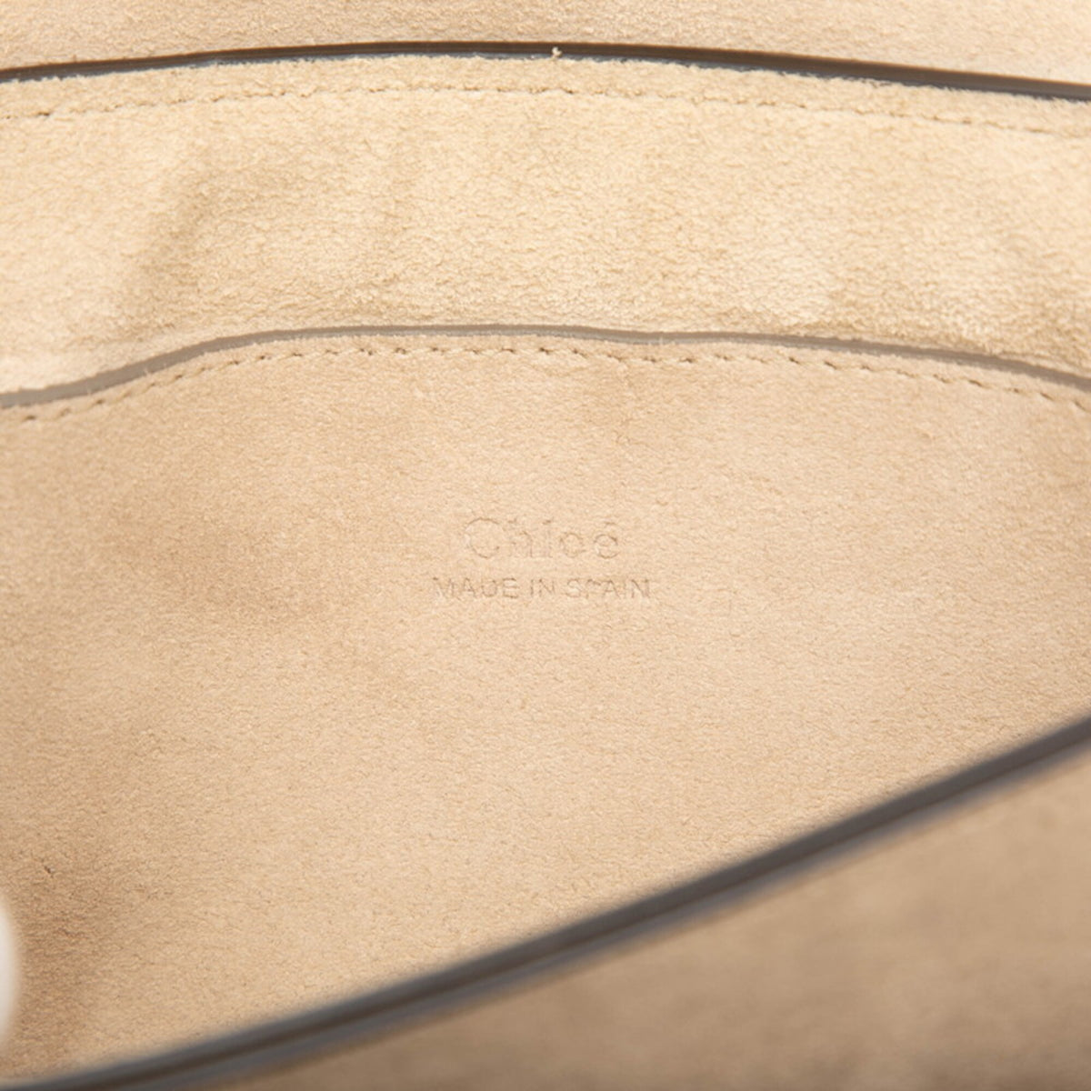 Chloé Beige Leather Shoulder Bag (Pre-Owned)