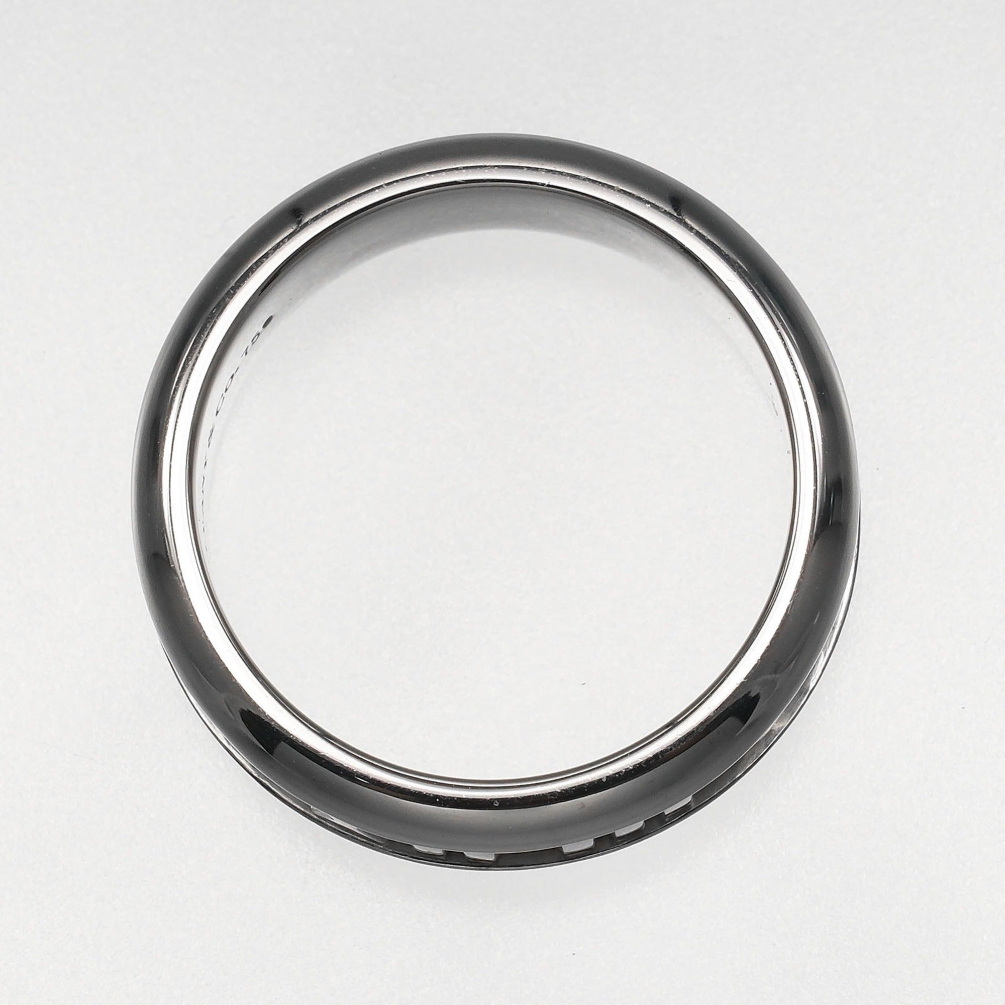 Tiffany White Gold (18K) Band Ring (Pre-Owned)