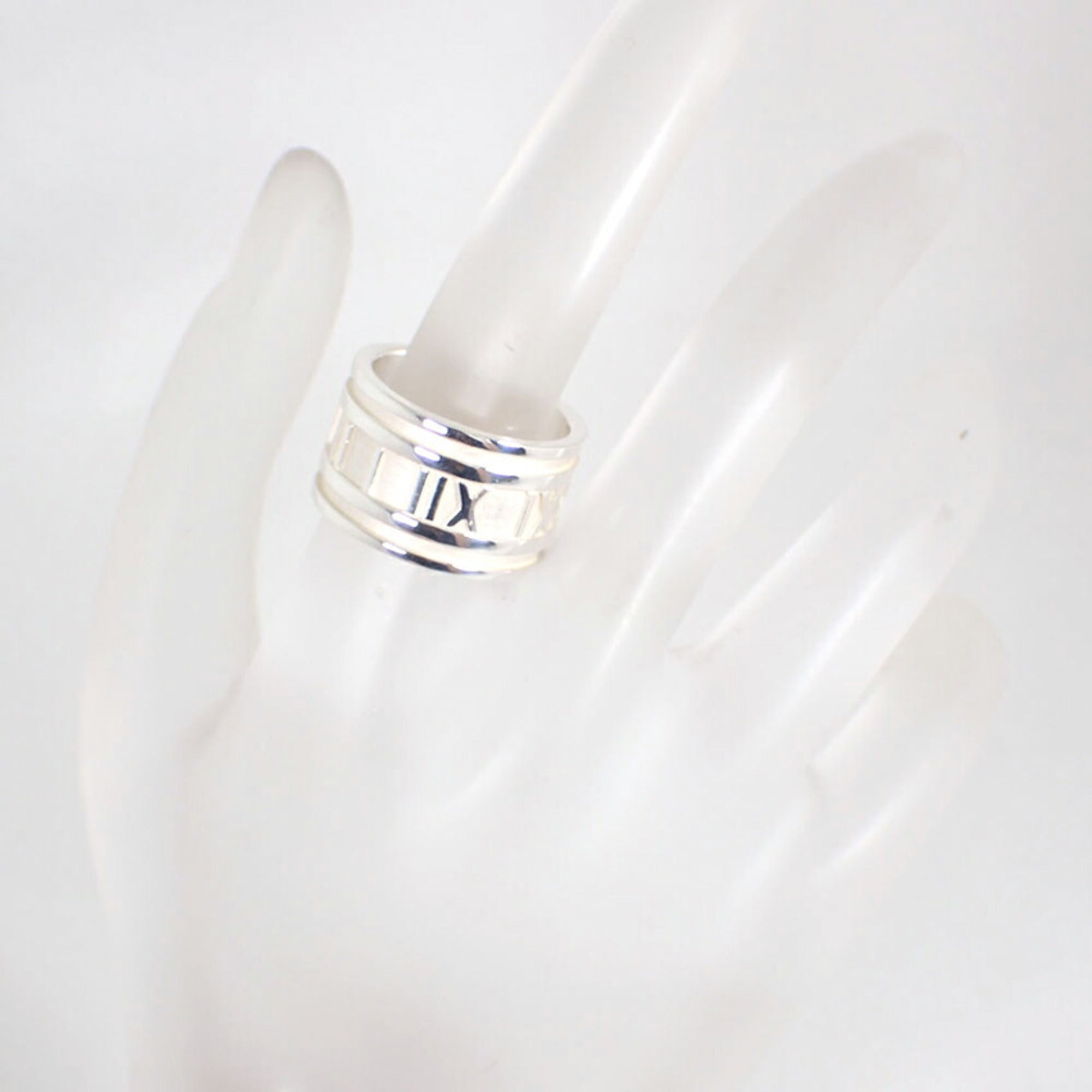 Tiffany Sterling Silver 925 Band Ring (Pre-Owned)