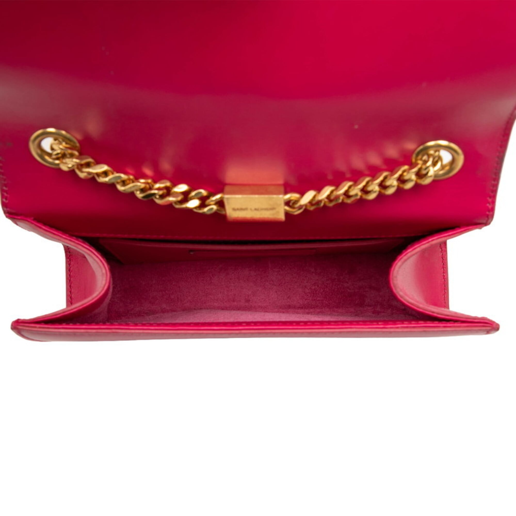 Saint Laurent Pink Leather Shoulder Bag (Pre-Owned)