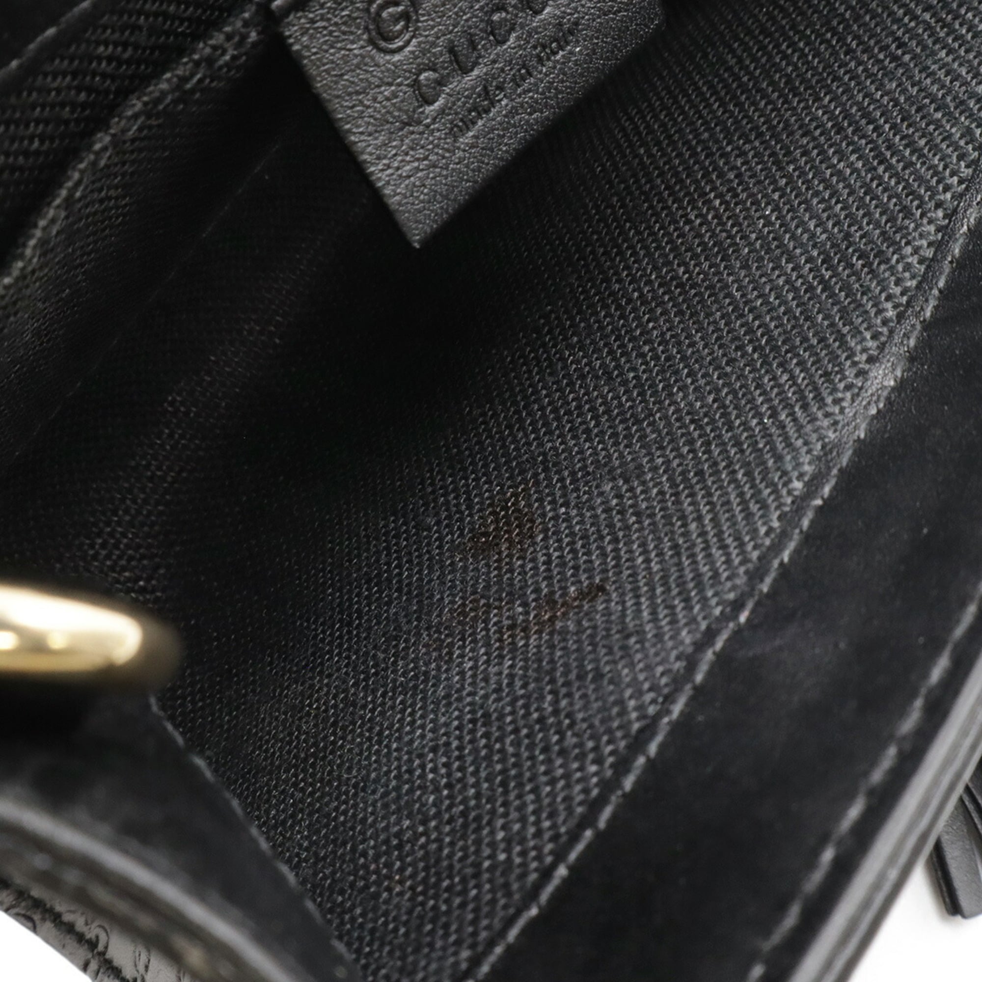 Gucci Black Leather Shoulder Bag (Pre-Owned)