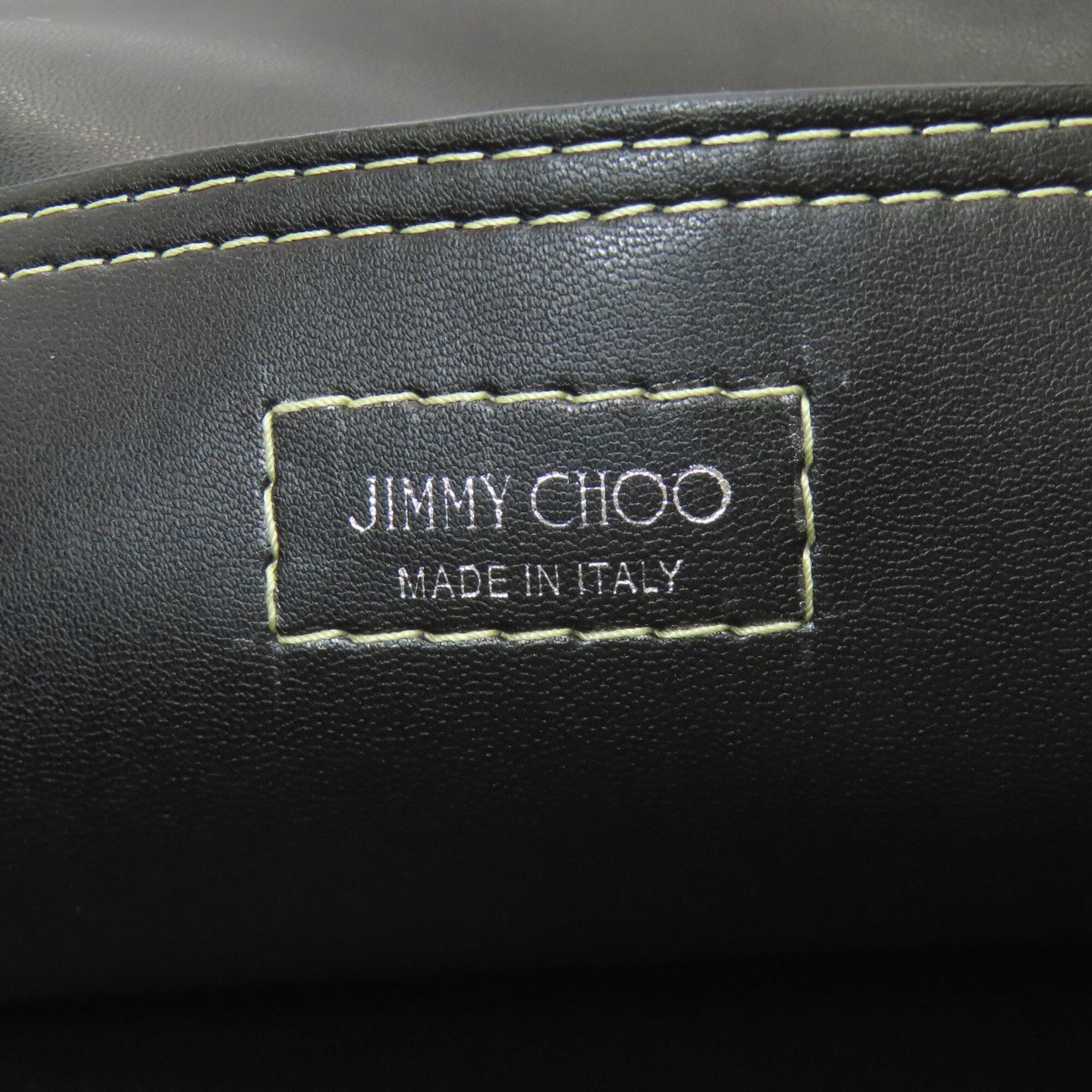 Jimmy Choo Blue Navy Denim Tote Bag (Pre-Owned)