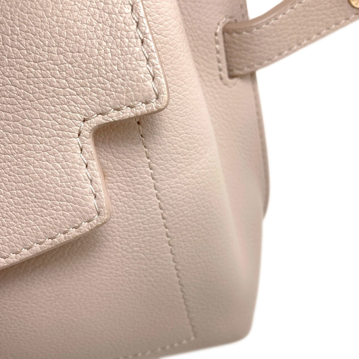 Louis Vuitton Grayish Leather Handbag (Pre-Owned)