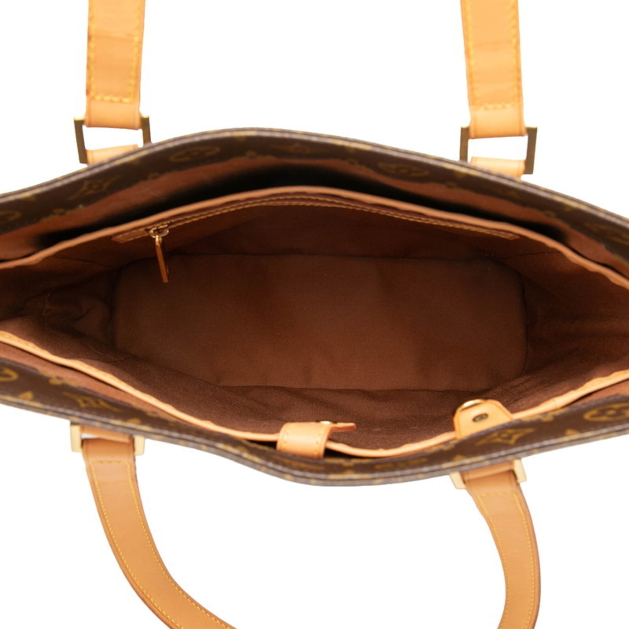 Louis Vuitton Brown Pvc Leather Tote Bag (Pre-Owned)