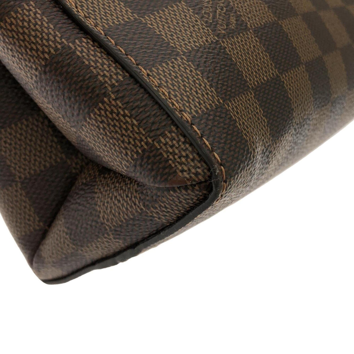 Louis Vuitton Brown Coated Canvas Shoulder Bag (Pre-Owned)