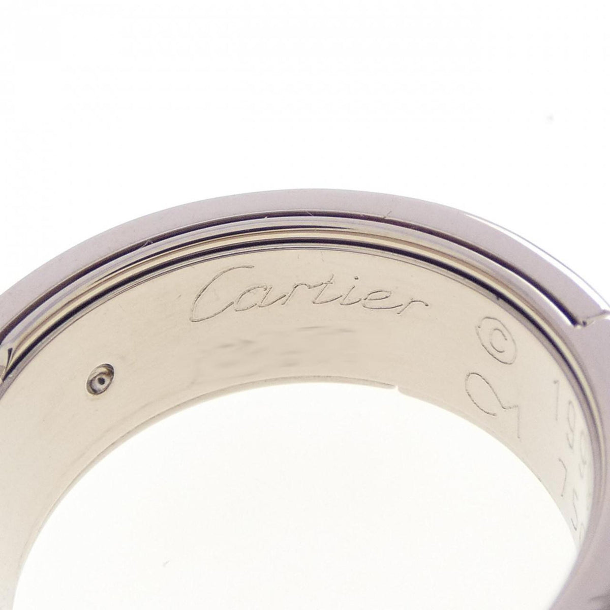 Cartier White Gold (18K) Band Ring (Pre-Owned)