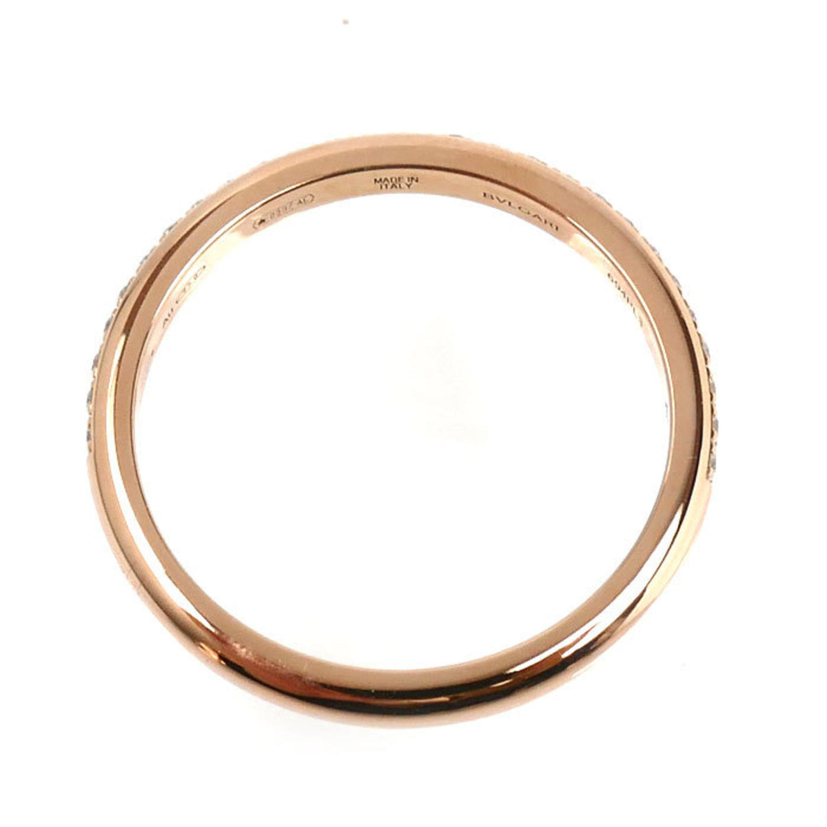 Bvlgari Pink Gold (18K) Band Ring (Pre-Owned)