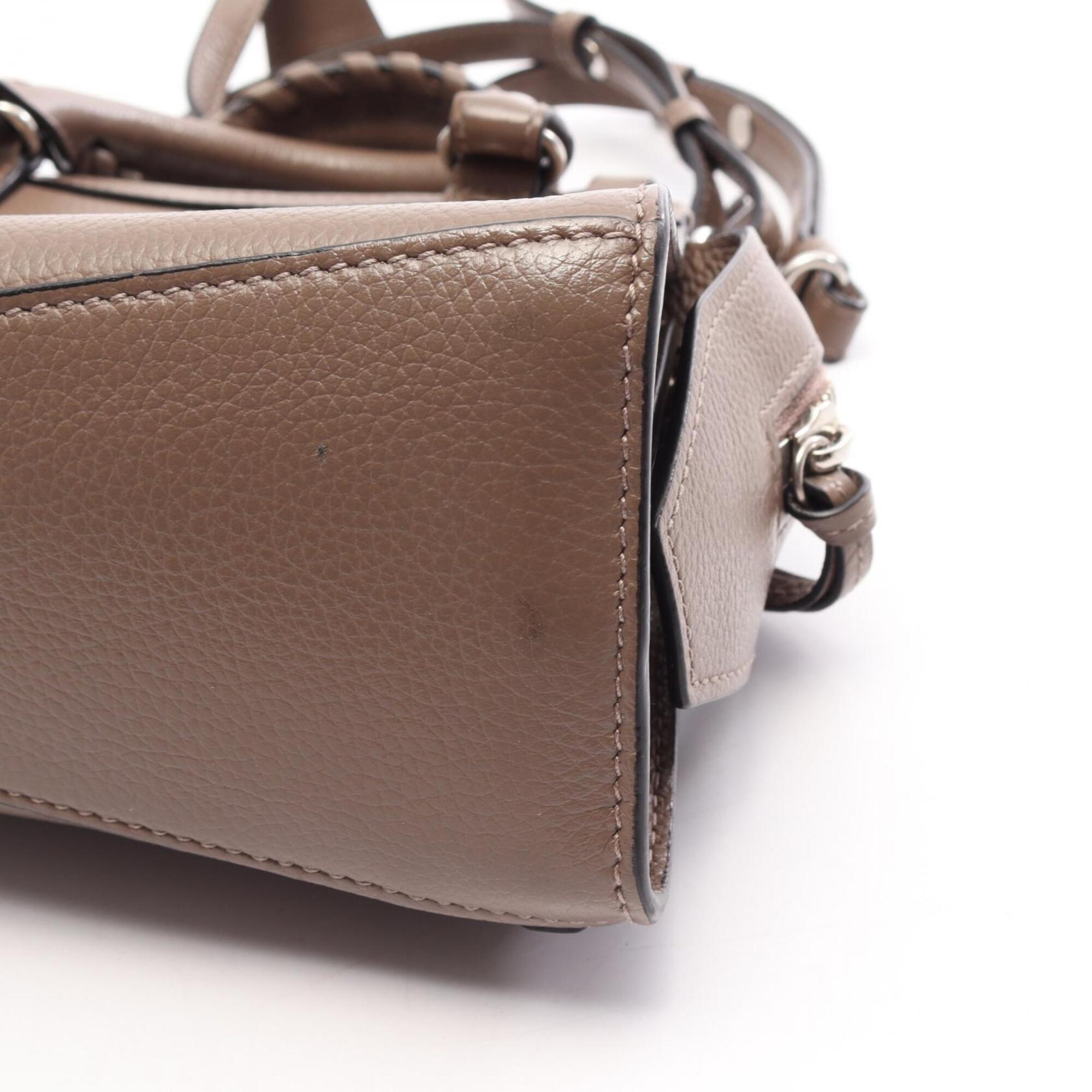 Balenciaga Brown Leather Handbag (Pre-Owned)