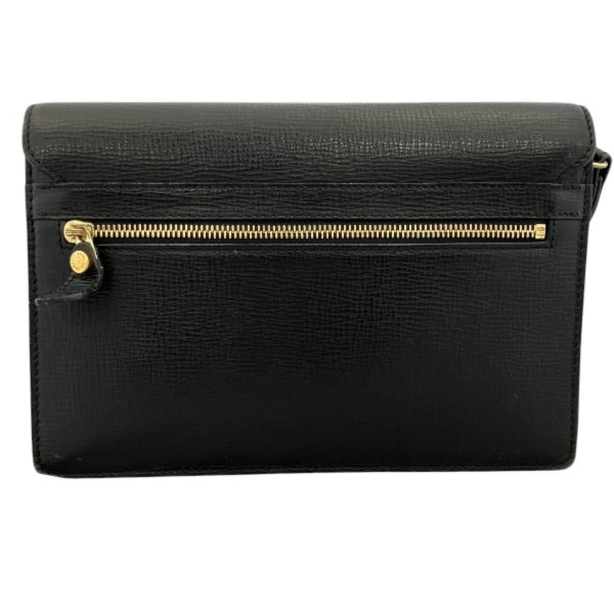 Burberry Black Leather Clutch Bag (Pre-Owned)