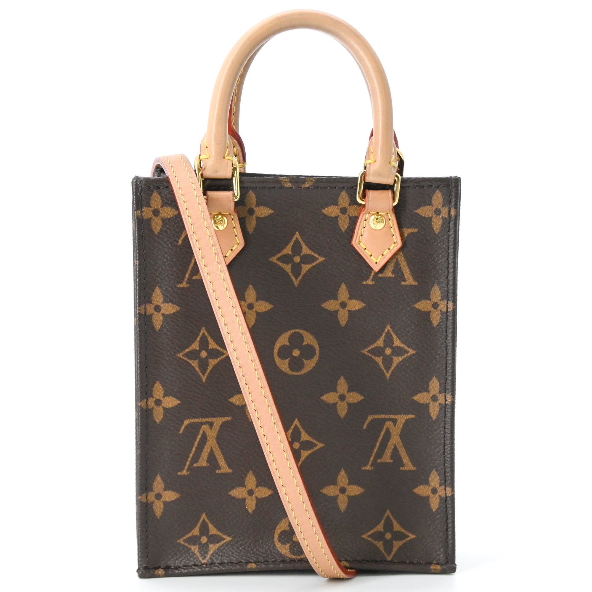Louis Vuitton Brown Monogram Monogram Handbag Shoulder Bag (Pre-Owned)