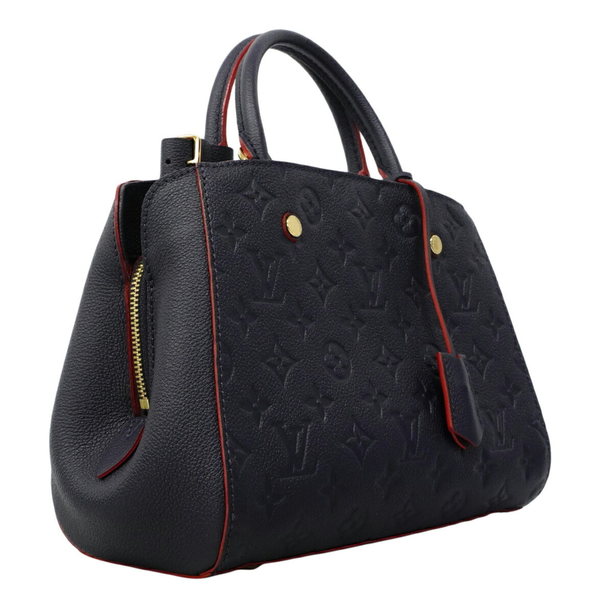 Louis Vuitton Marine Rouge Handbag (Pre-Owned)