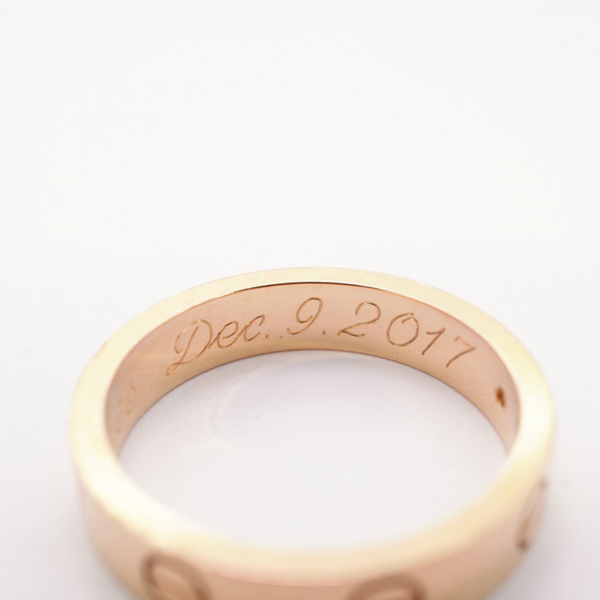 Cartier Pink Gold (18K) Band Ring (Pre-Owned)