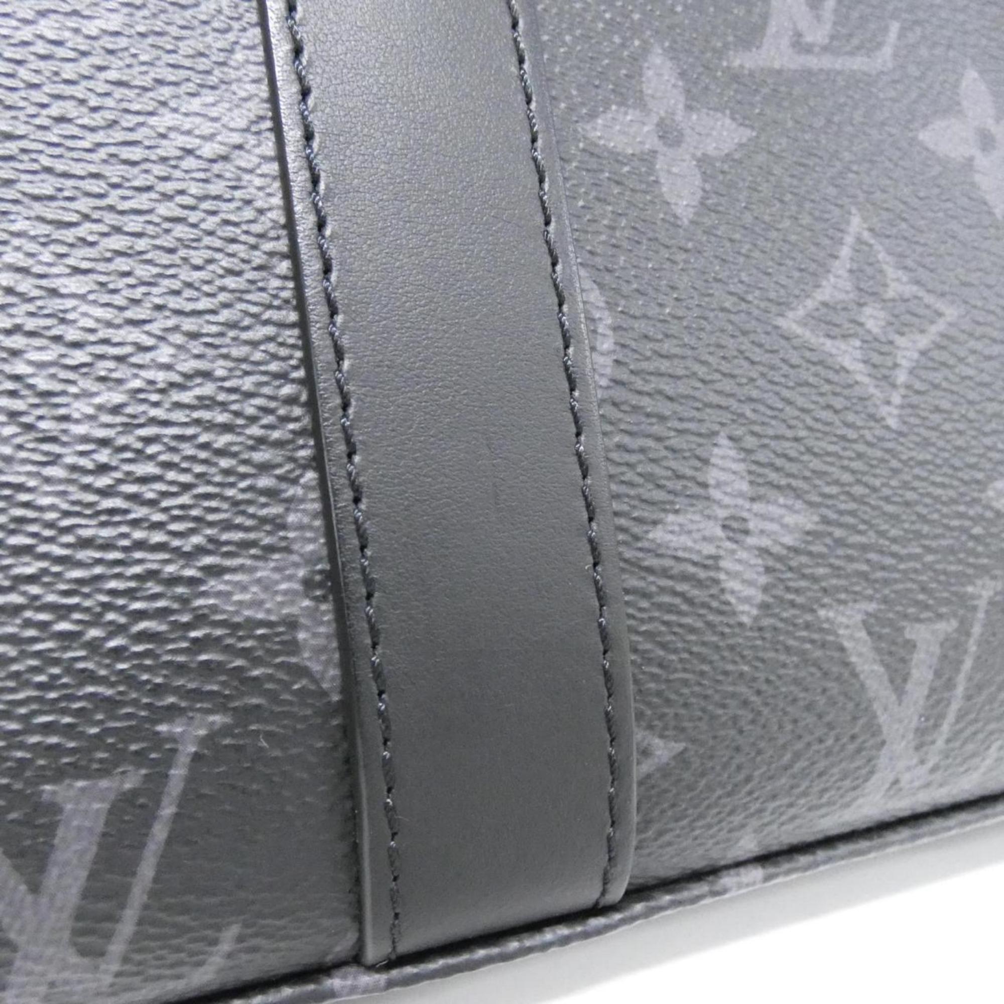 Louis Vuitton Black Coated Canvas Handbag (Pre-Owned)