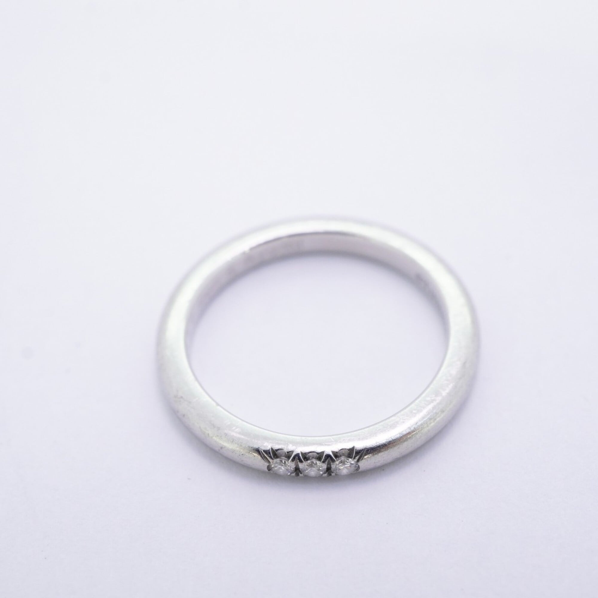 Tiffany Platinum 950 Band Ring (Pre-Owned)