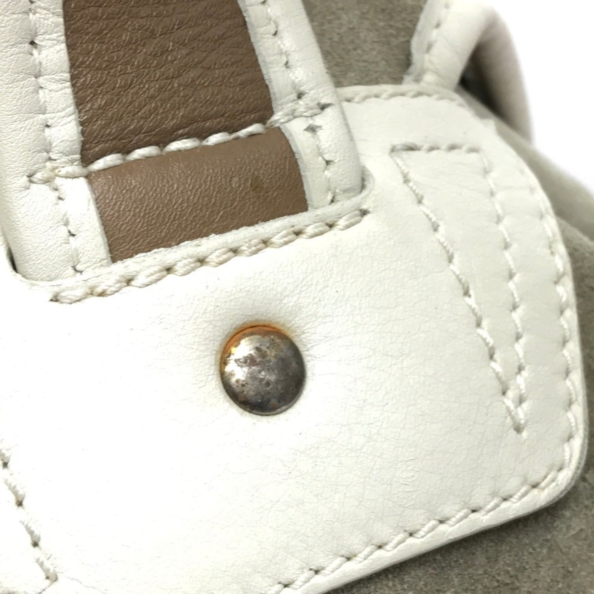 Bally Beige Suede Leather Backpack (Pre-Owned)