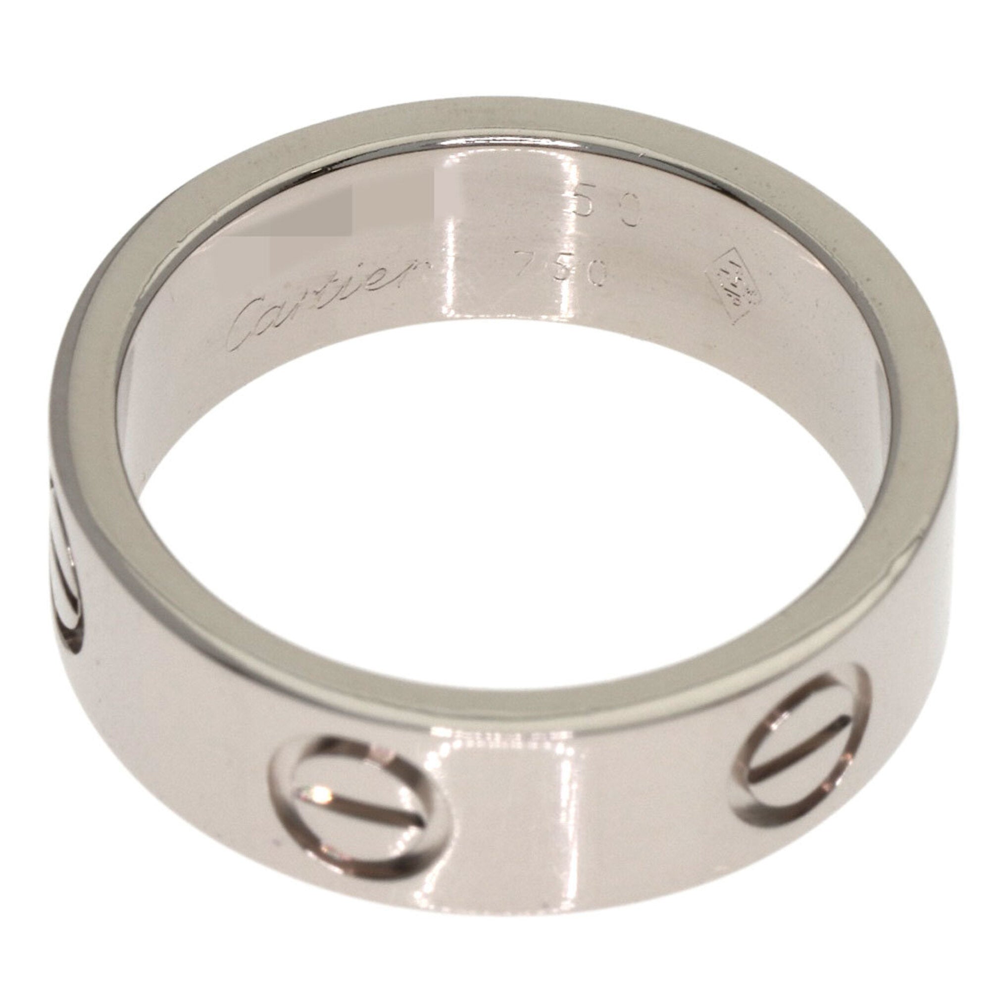 Cartier White Gold White Gold (18K) Band Ring (Pre-Owned)