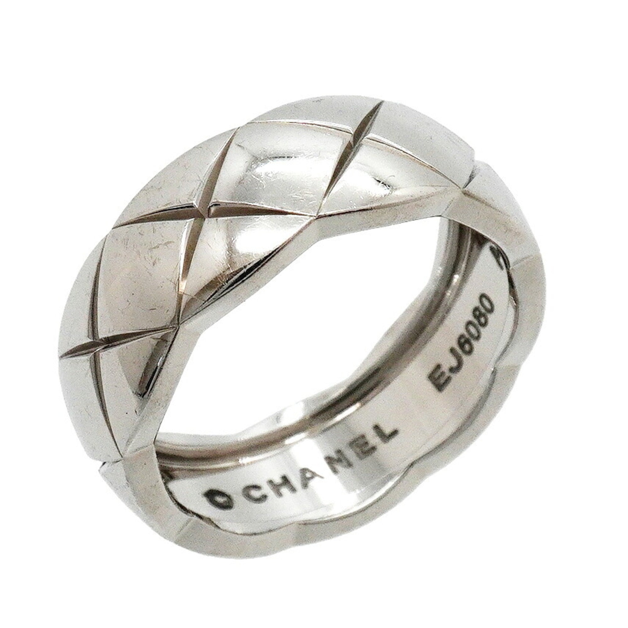 Chanel White Gold (18K) Band Ring (Pre-Owned)
